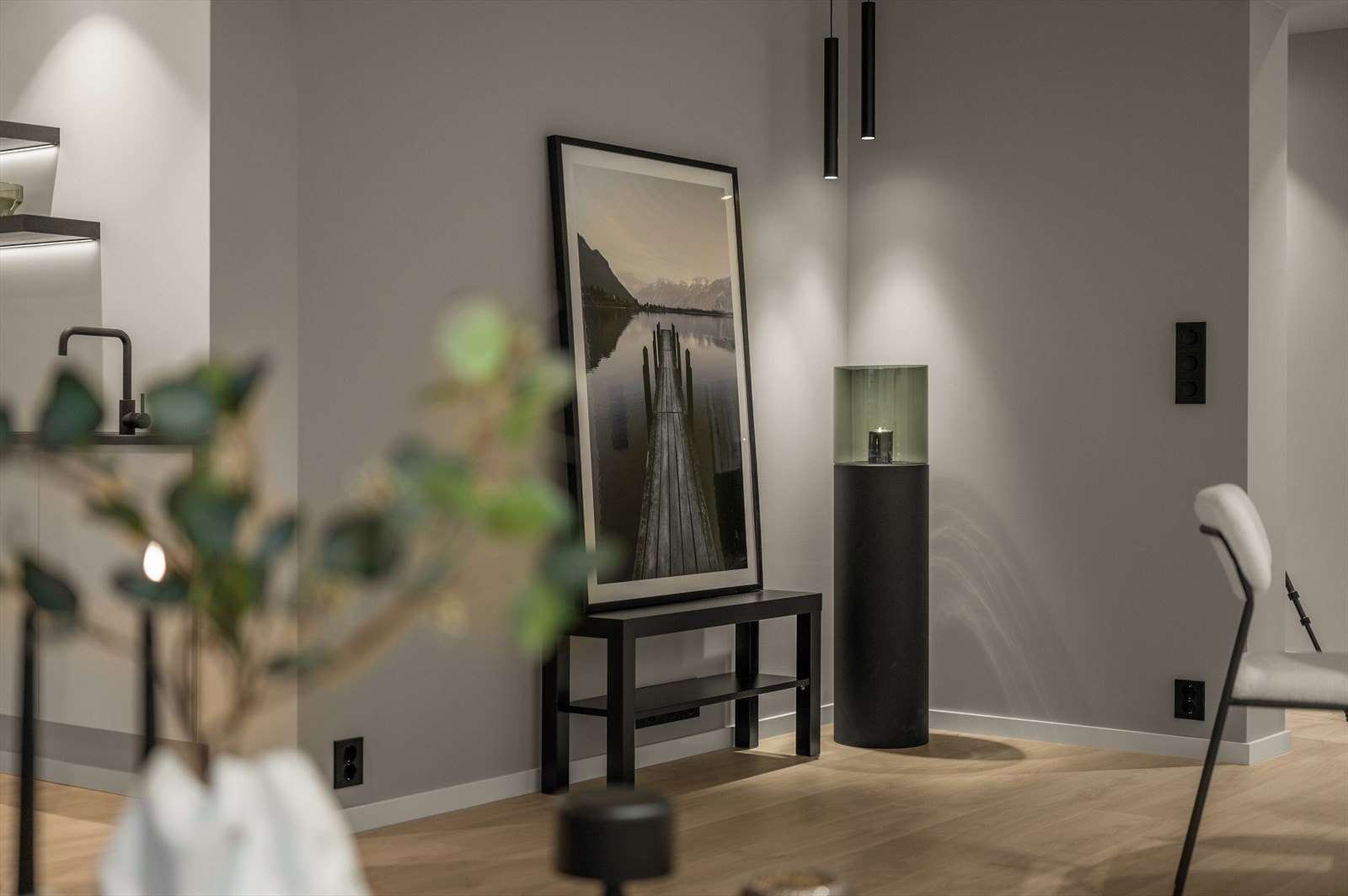 Felleskostnadene inkluderer alt fra drift, kommunale avgifter, samt TV/internett. Galleribilde