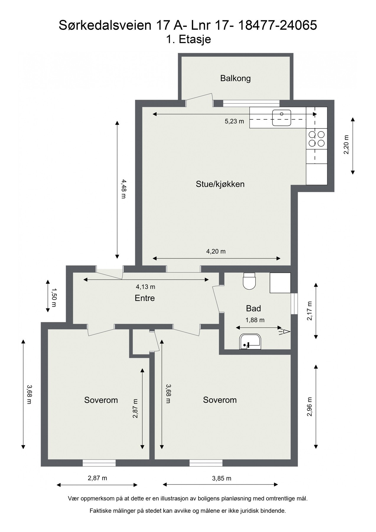 Plantegning. Galleribilde