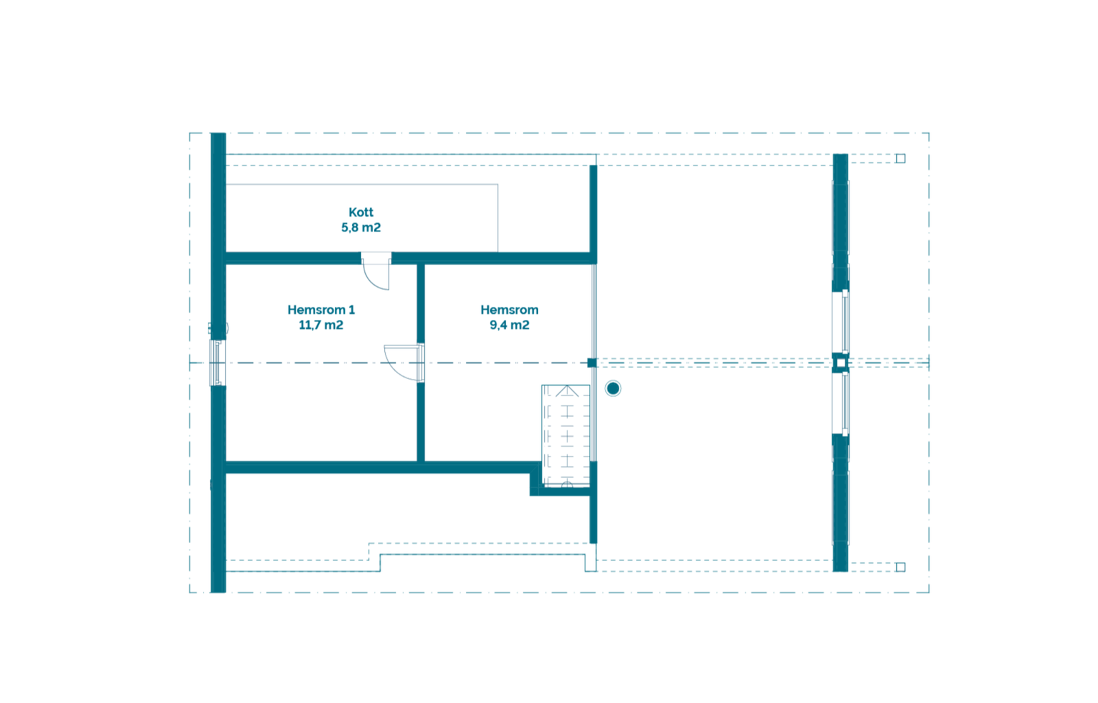 Planløsning hems Frøya 75 Galleribilde