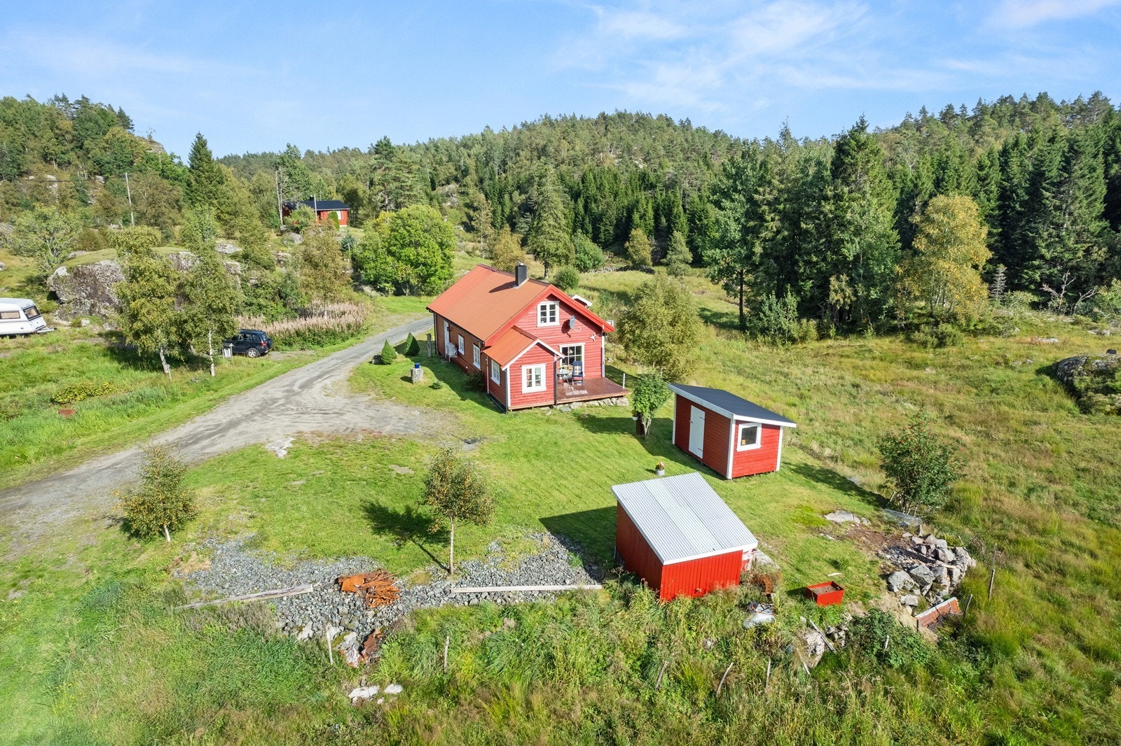 Her er lett å slappe av i rolige omgivelser. Galleribilde