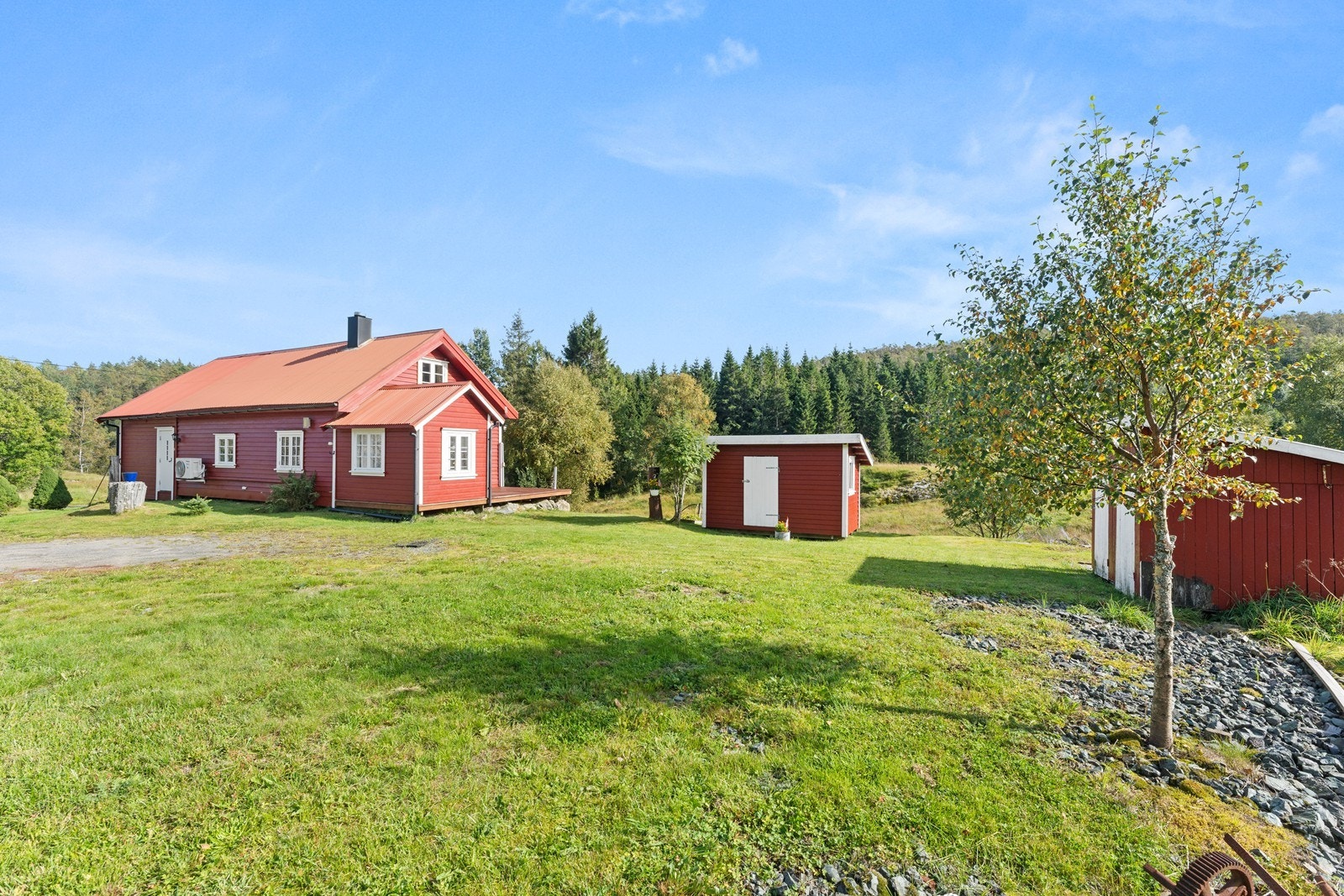 Tomtestørrelse 970 kvm. Galleribilde