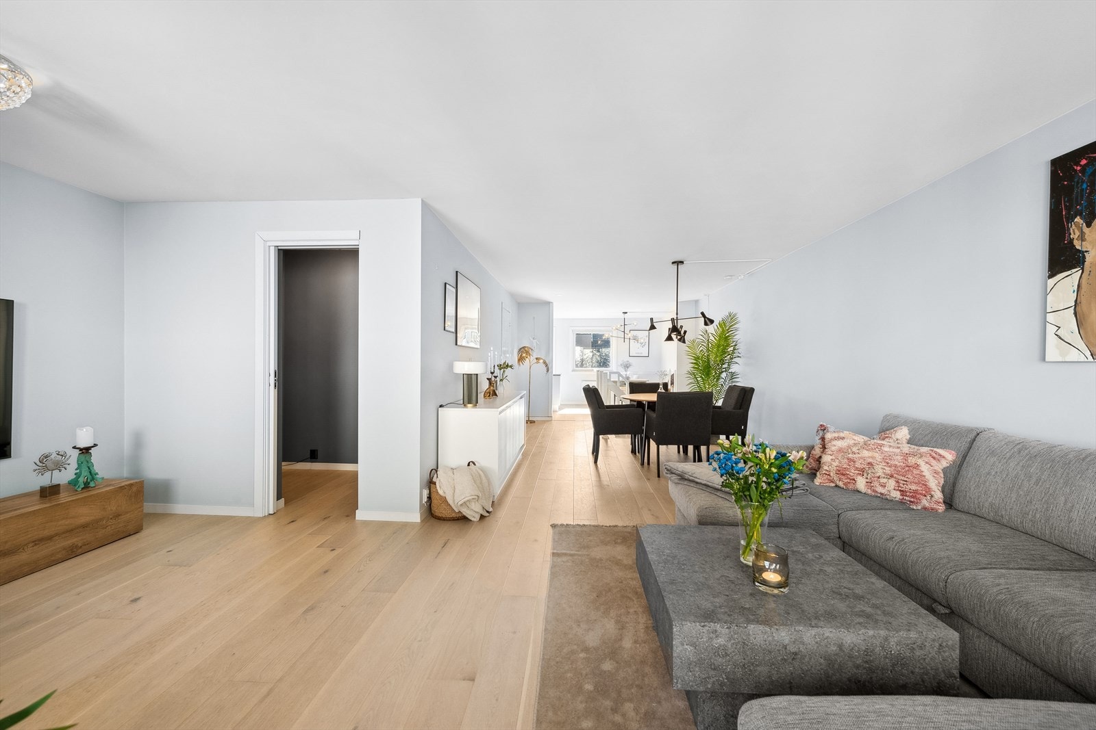 Egen bod i tilknyning til stuen. Galleribilde