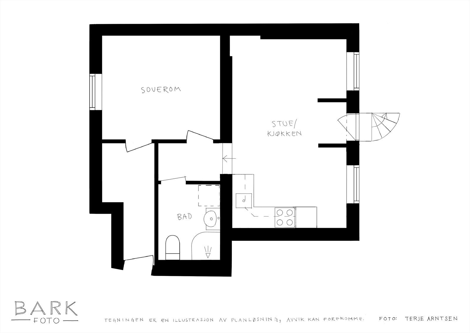 - Plantegning - Galleribilde