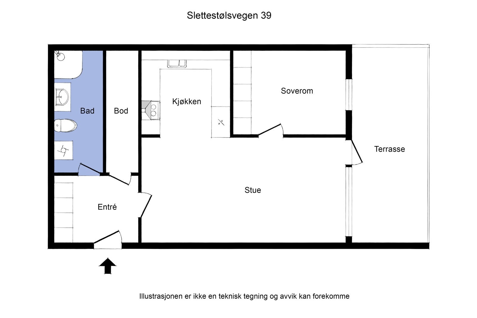 Plantegning. Galleribilde