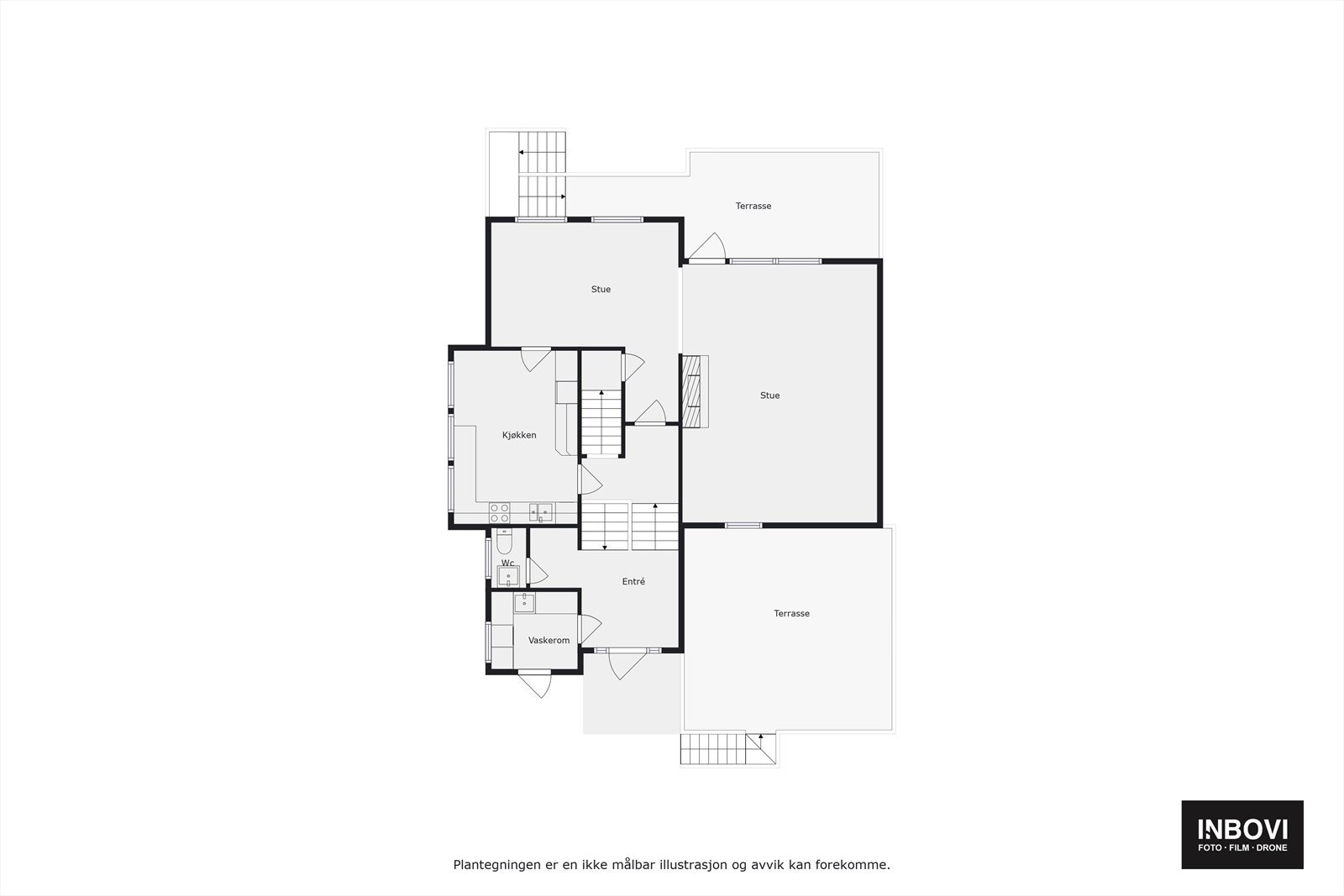 Plantegning 2. etasje Galleribilde