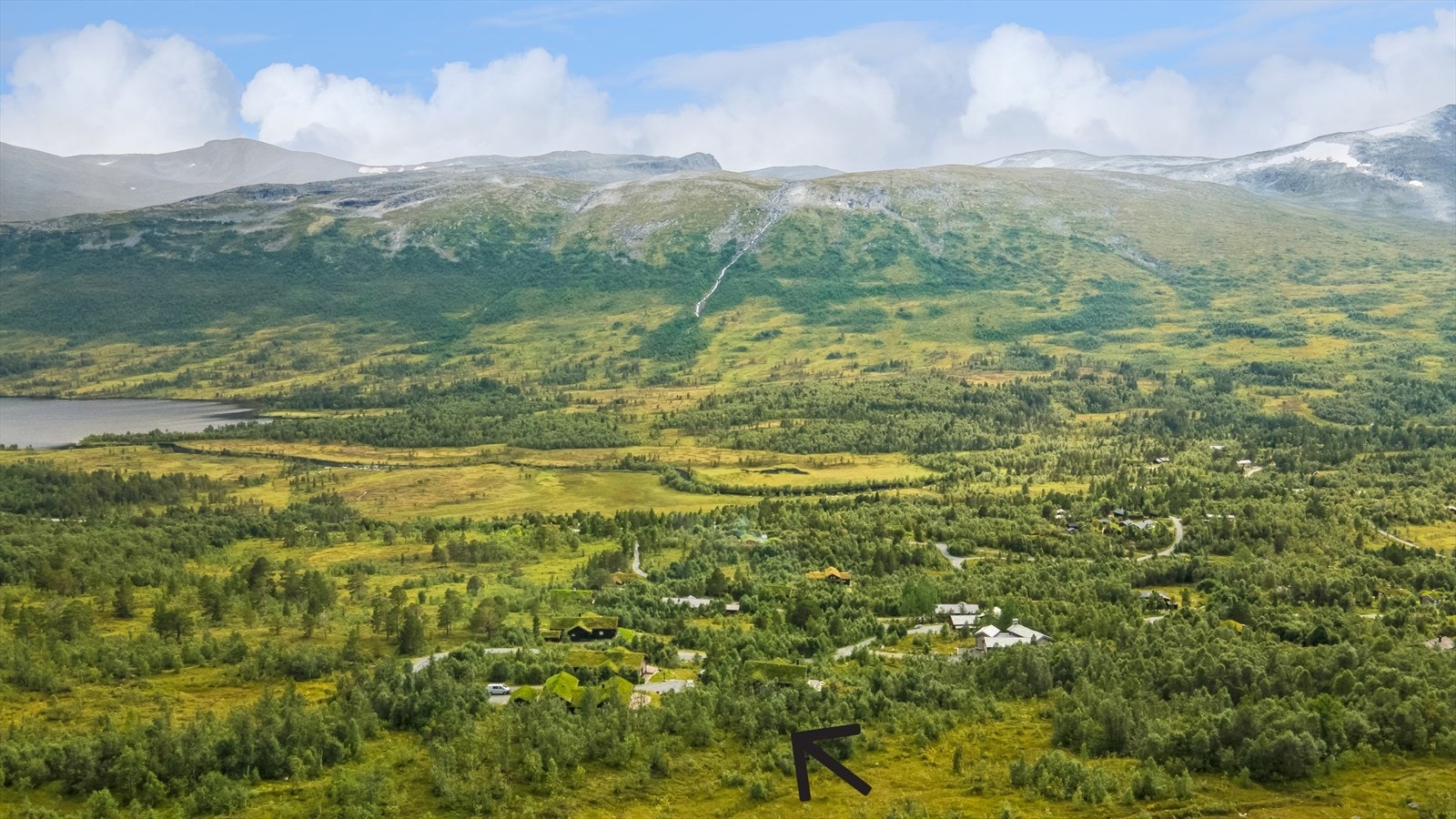 Her kan du bli den nye eieren av en Storlidalens beste sol - og utsiktstomter Galleribilde