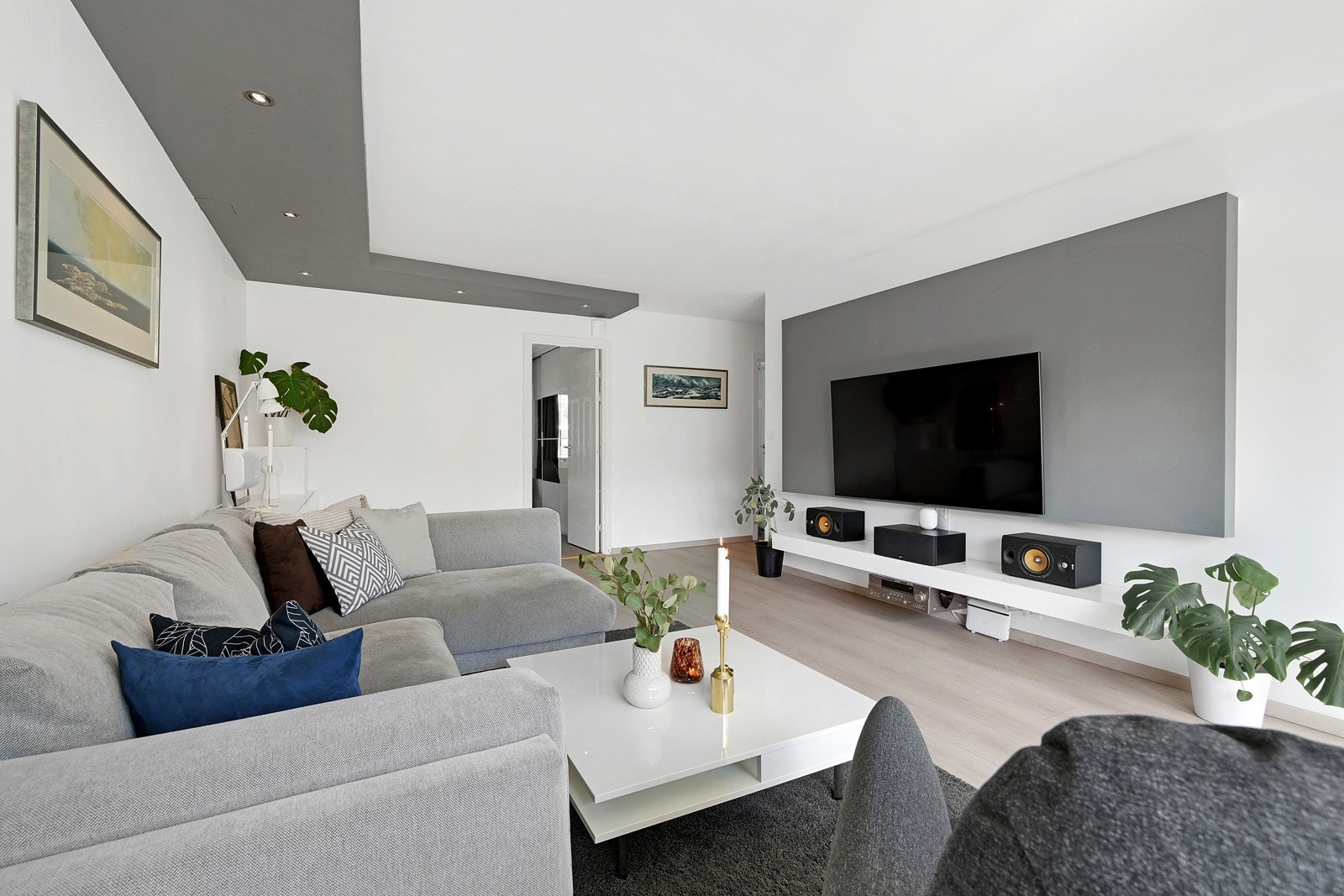 Grunnpakke tv/internett fra Altibox/Viken fiber er inkl. i fellesutgiftene. Galleribilde