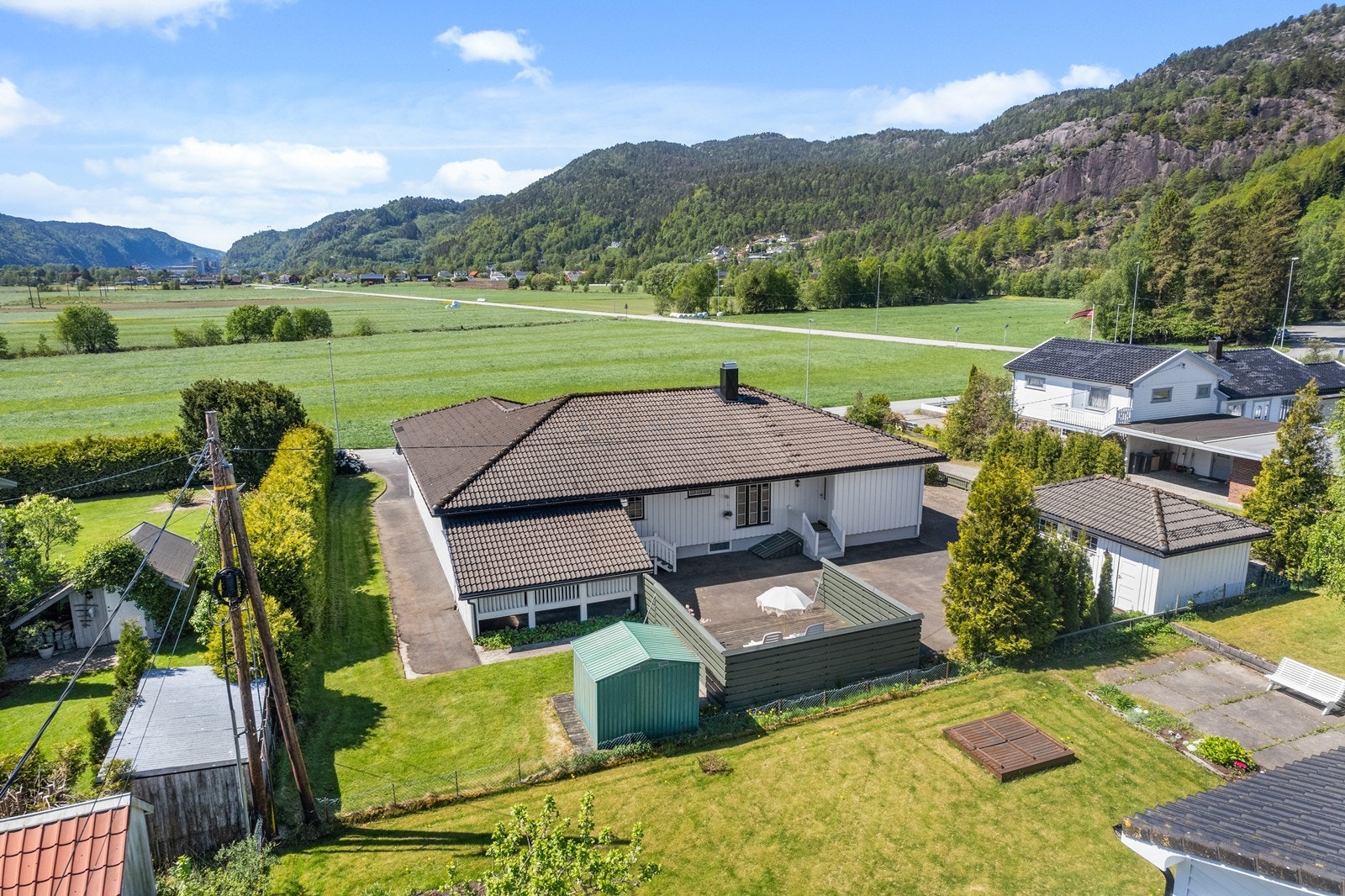 Her er godt med sol og fin utsikt. Galleribilde