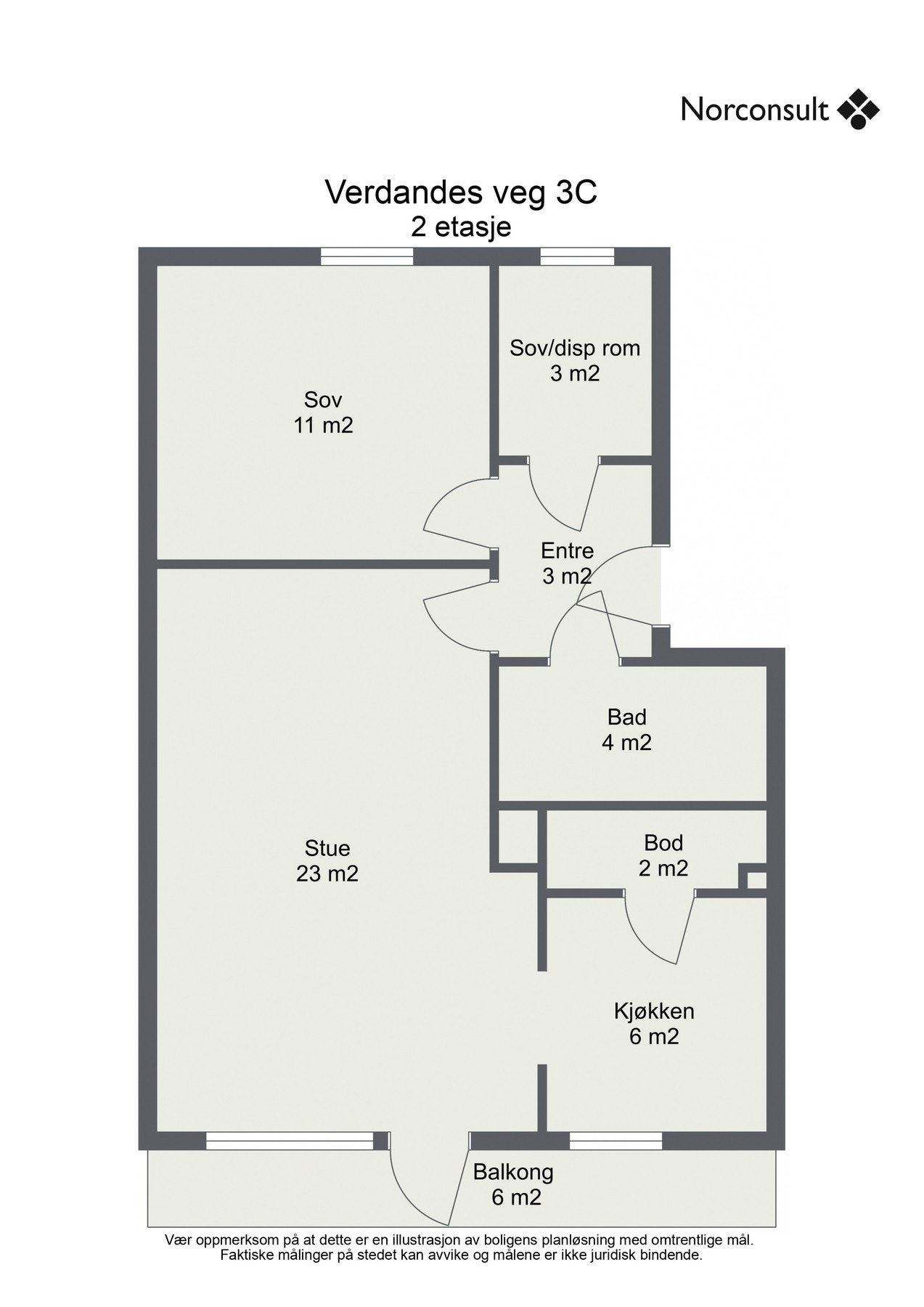 Planskisse. Galleribilde