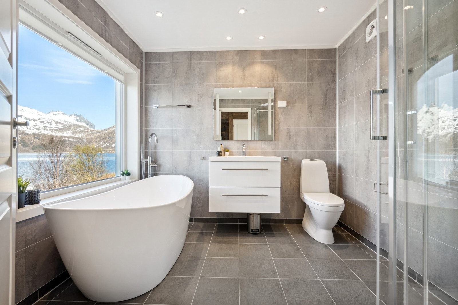 Badet er nylig totalrenovert av selger Galleribilde