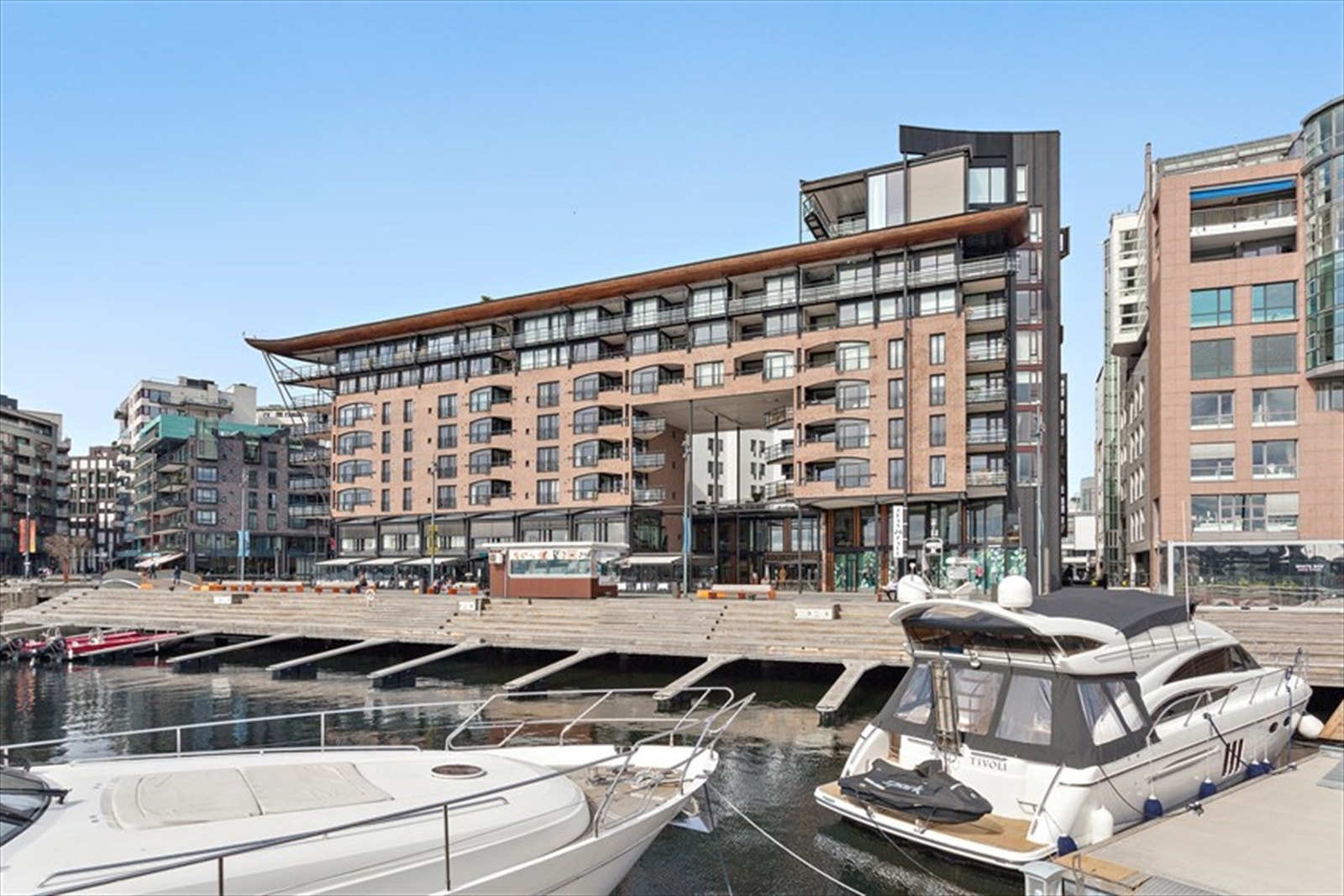 Sameiet Stranden på Aker Brygge. Galleribilde