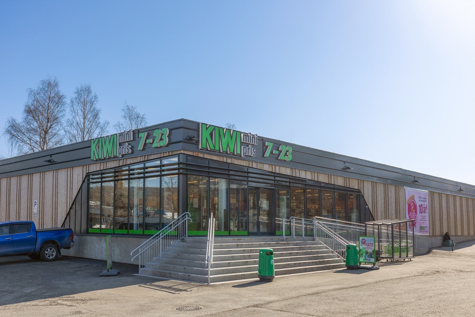 Kort gangavstand nærmeste matbutikk, Kiwi Galleribilde