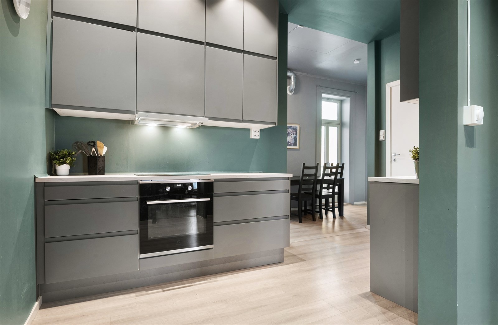 Kjøkken. Galleribilde