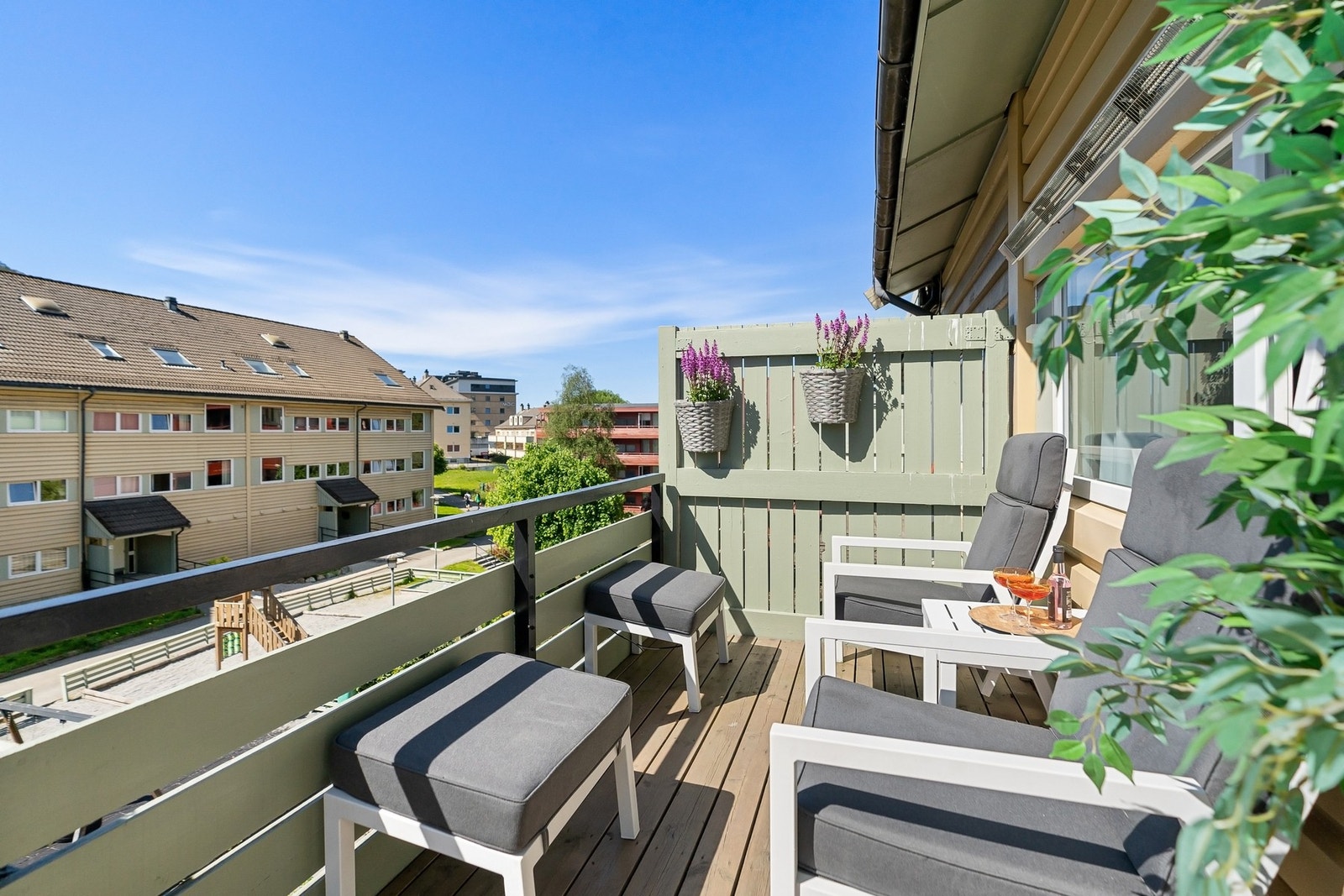 4-roms toppleilighet med attraktiv og sentrumsnær plassering Galleribilde