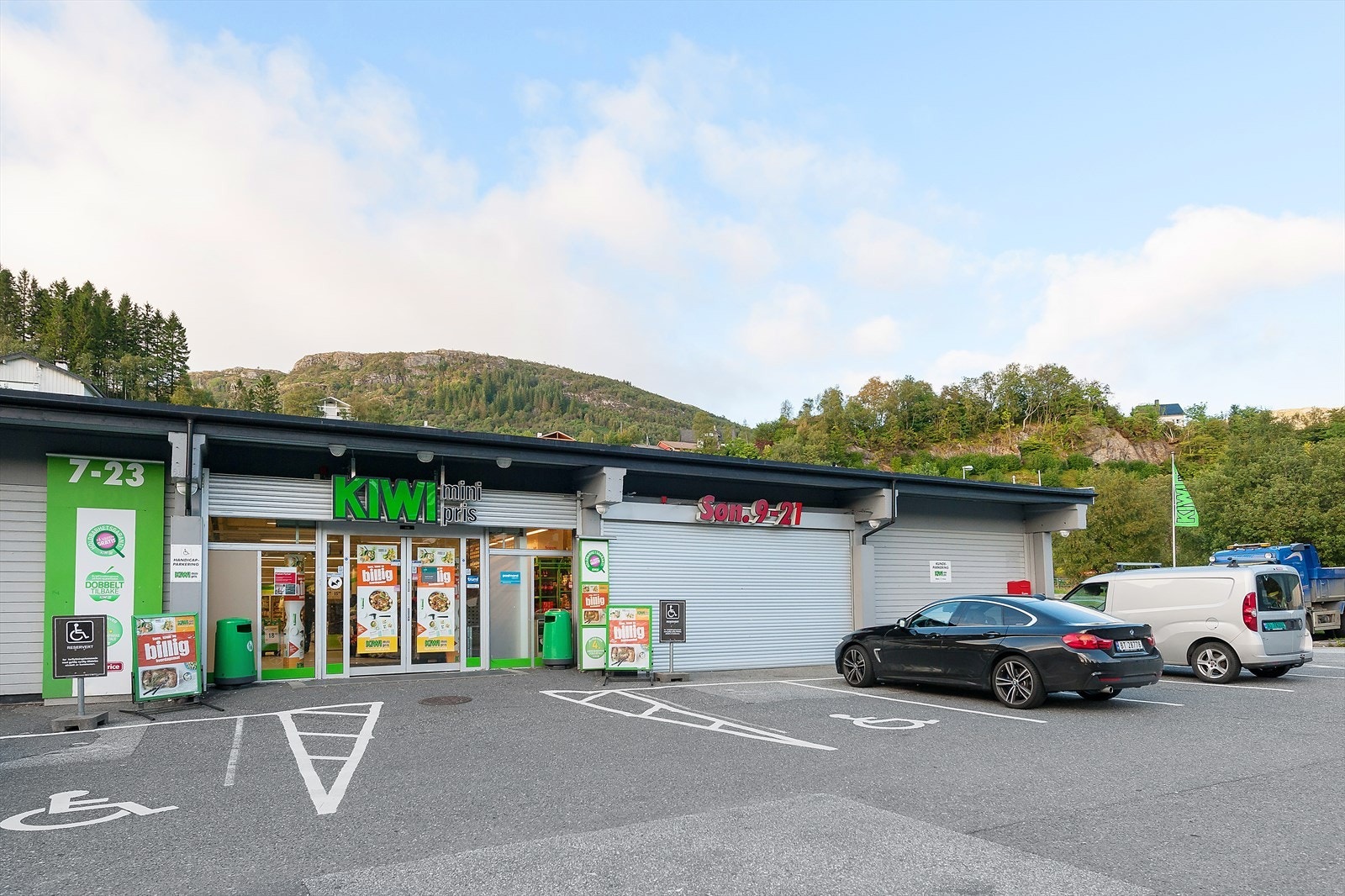Kiwi er rett ved borettslaget Galleribilde
