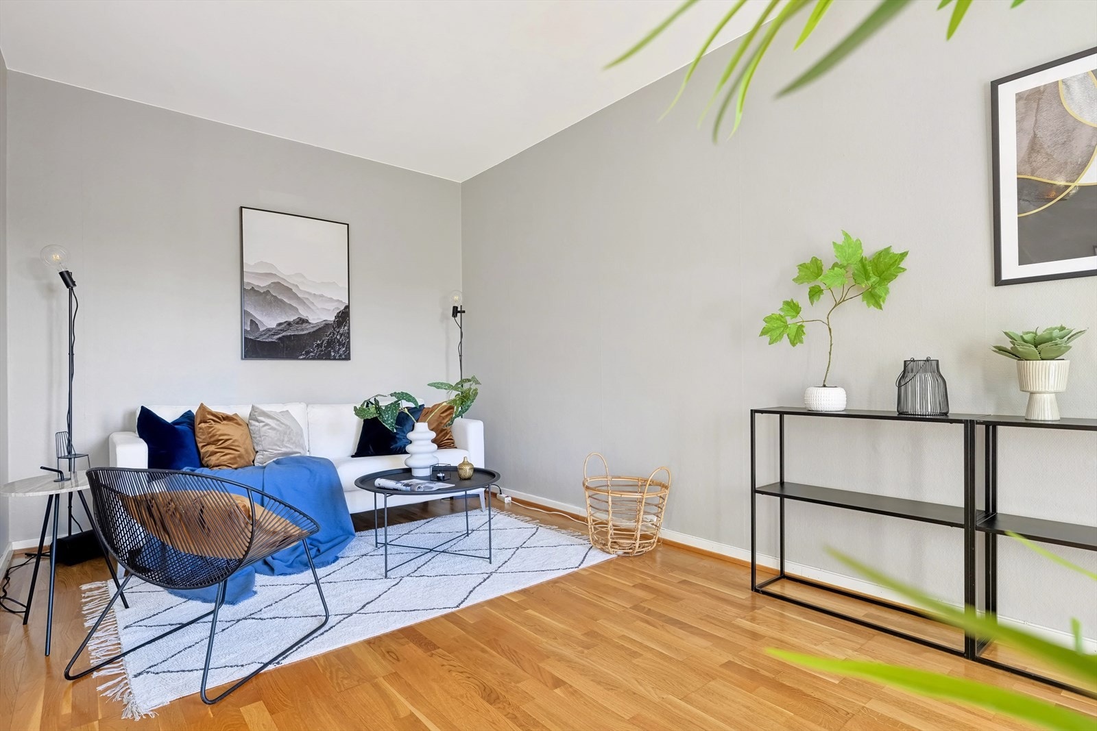 Felleskostnader inkluderer bl.a. fyring, varmtvann og bredbånd (fiber). Galleribilde