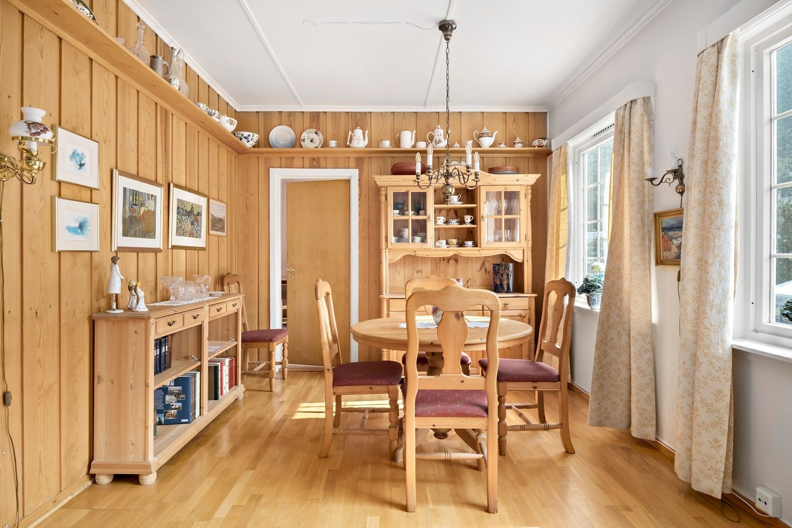 Denne delen av stova har blitt nytta som etestove. Galleribilde