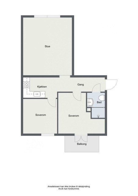 Alternativ plantegning Galleribilde