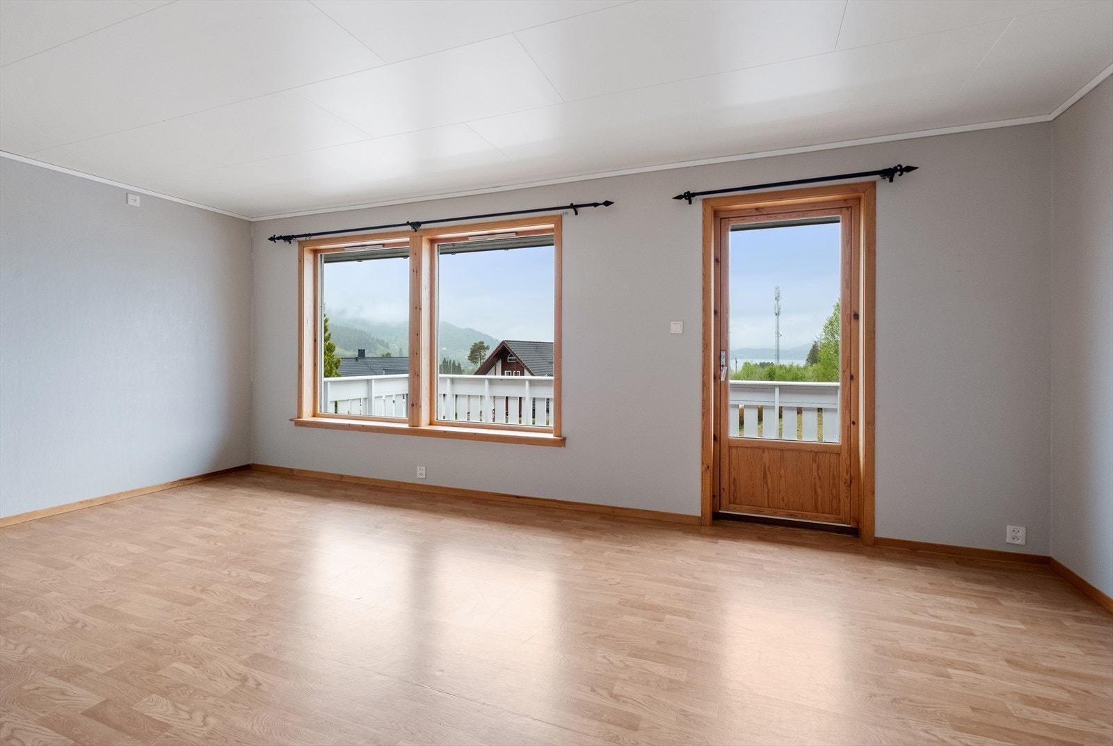 Utgang til veranda Galleribilde