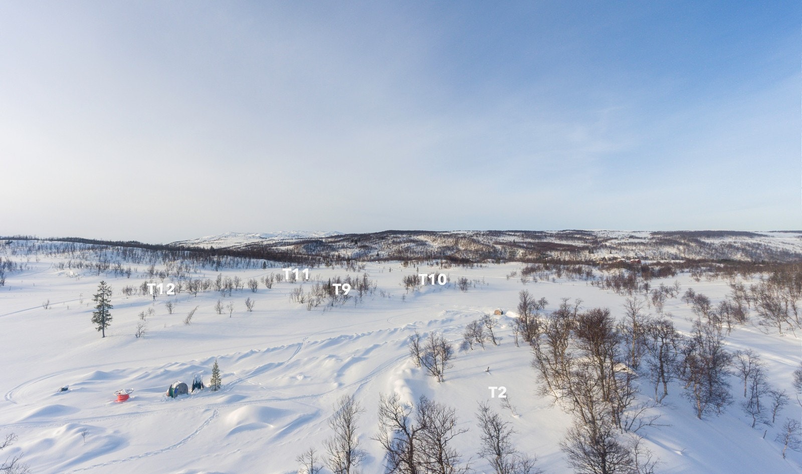 Området er merket og godt egnet for egenvisning Galleribilde