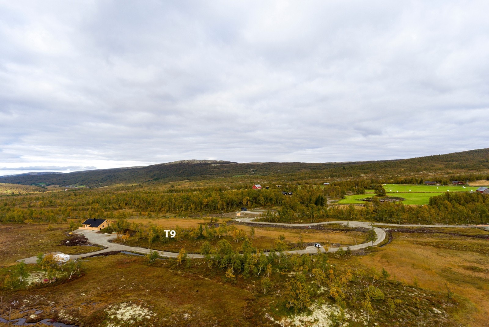 Tomtene kan bebygges med inntil 250 m2 Galleribilde