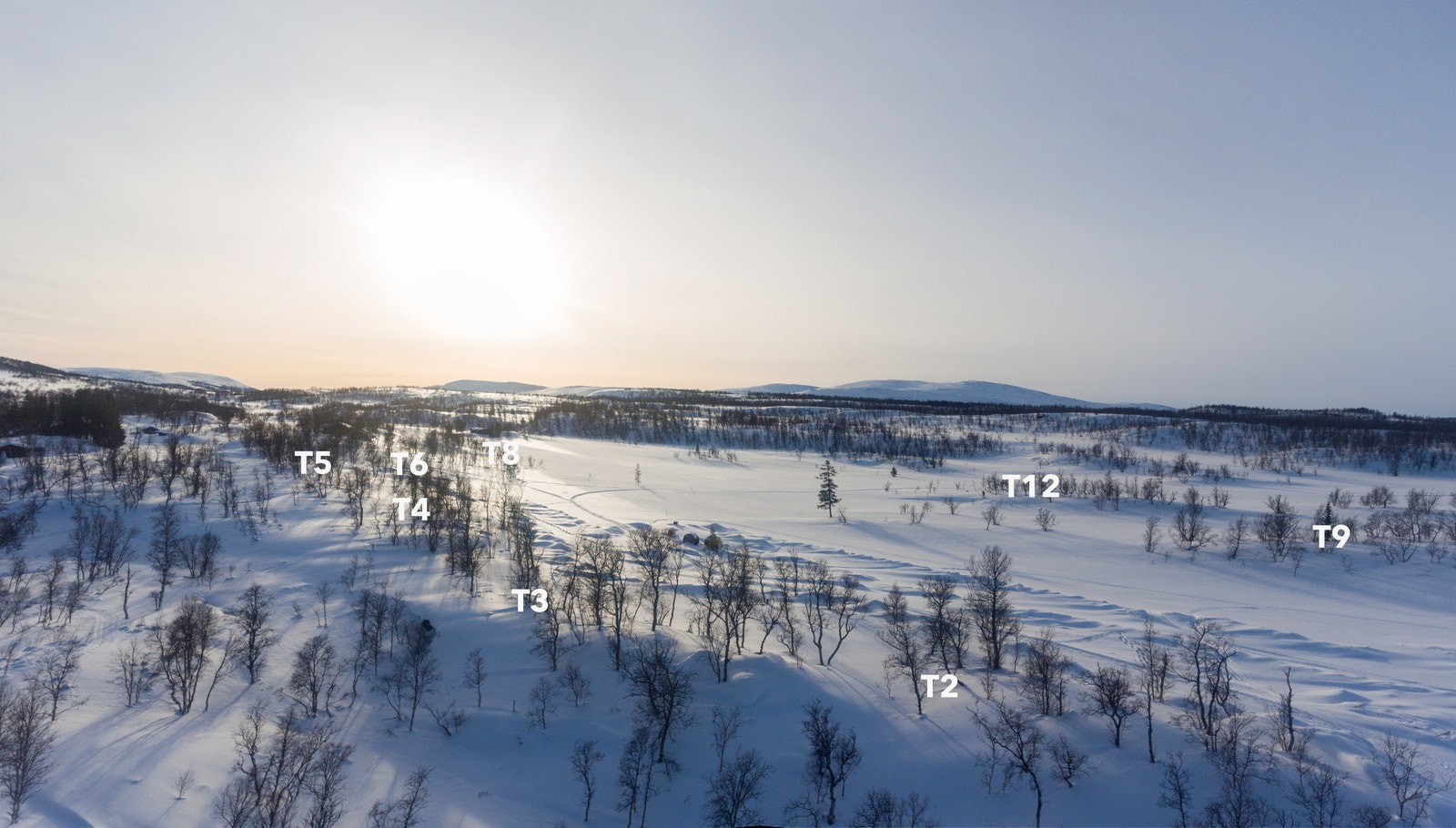 Det er lagt til rette for helårsvei til alle tomter Galleribilde
