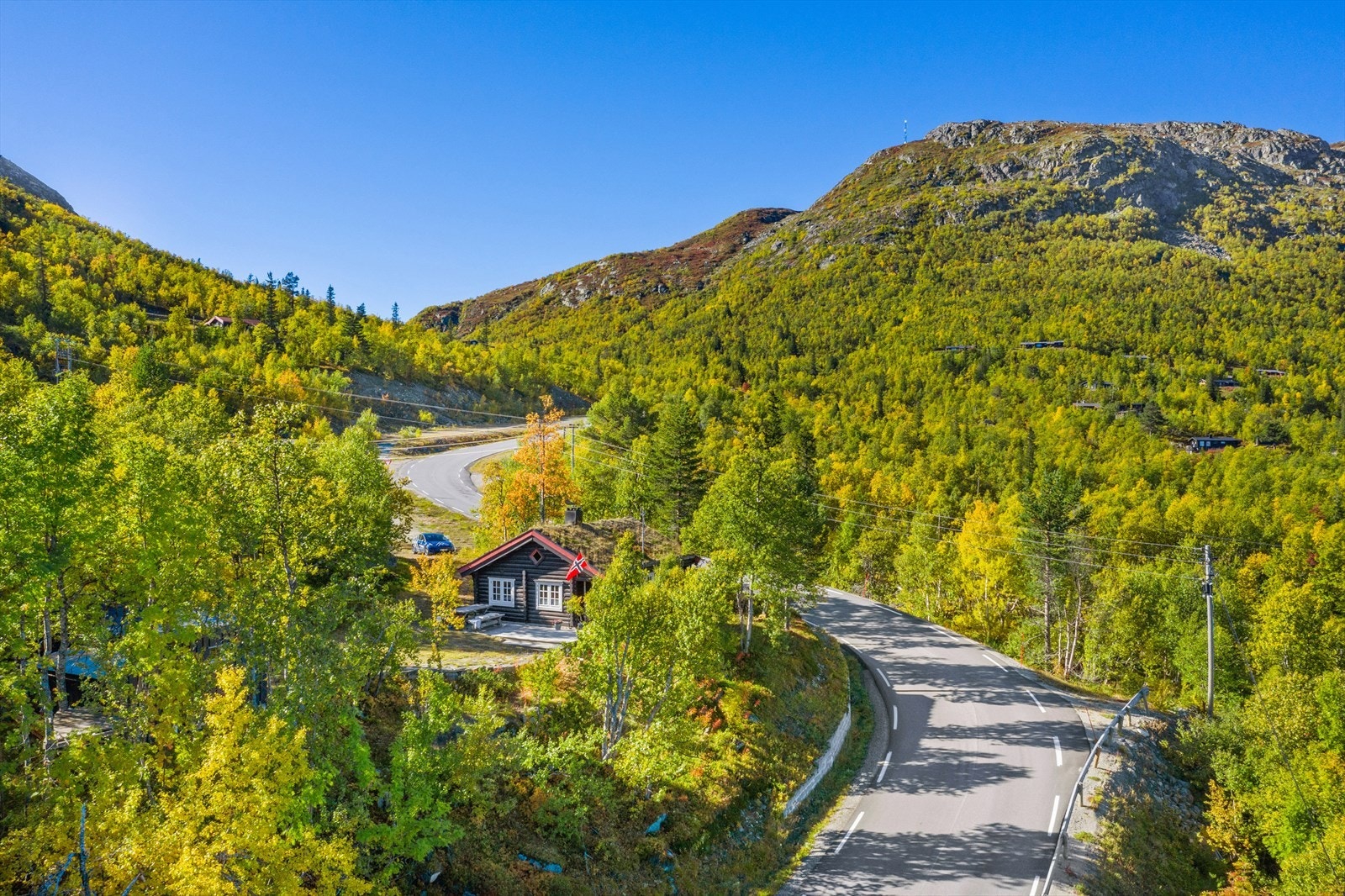 Imingfjell er nærmeste nabo. Langrennsløyper og høyfjellsidyll i umiddelbar nærhet! Galleribilde