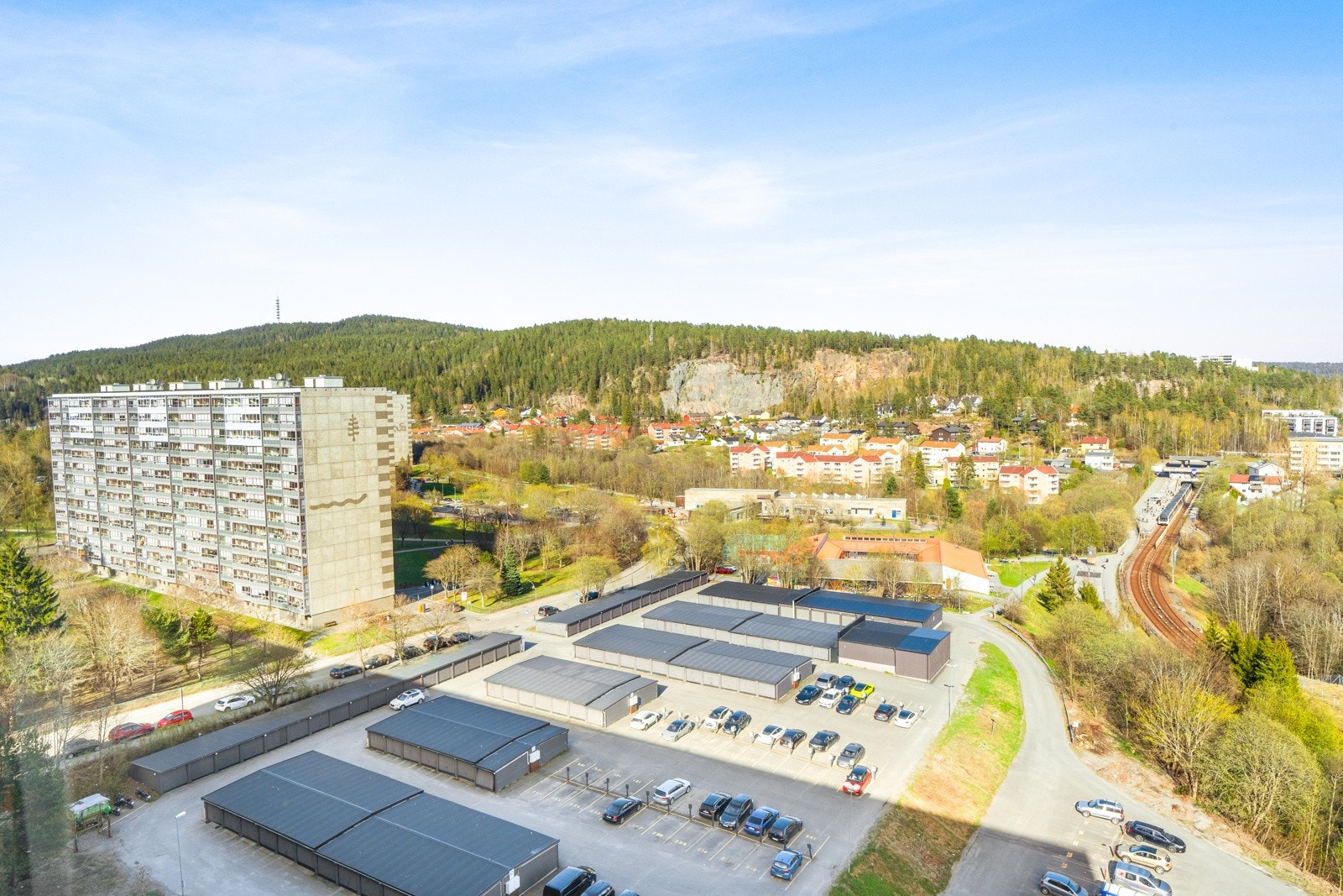 Soveromsutsikt så langt øyet kan se. Galleribilde