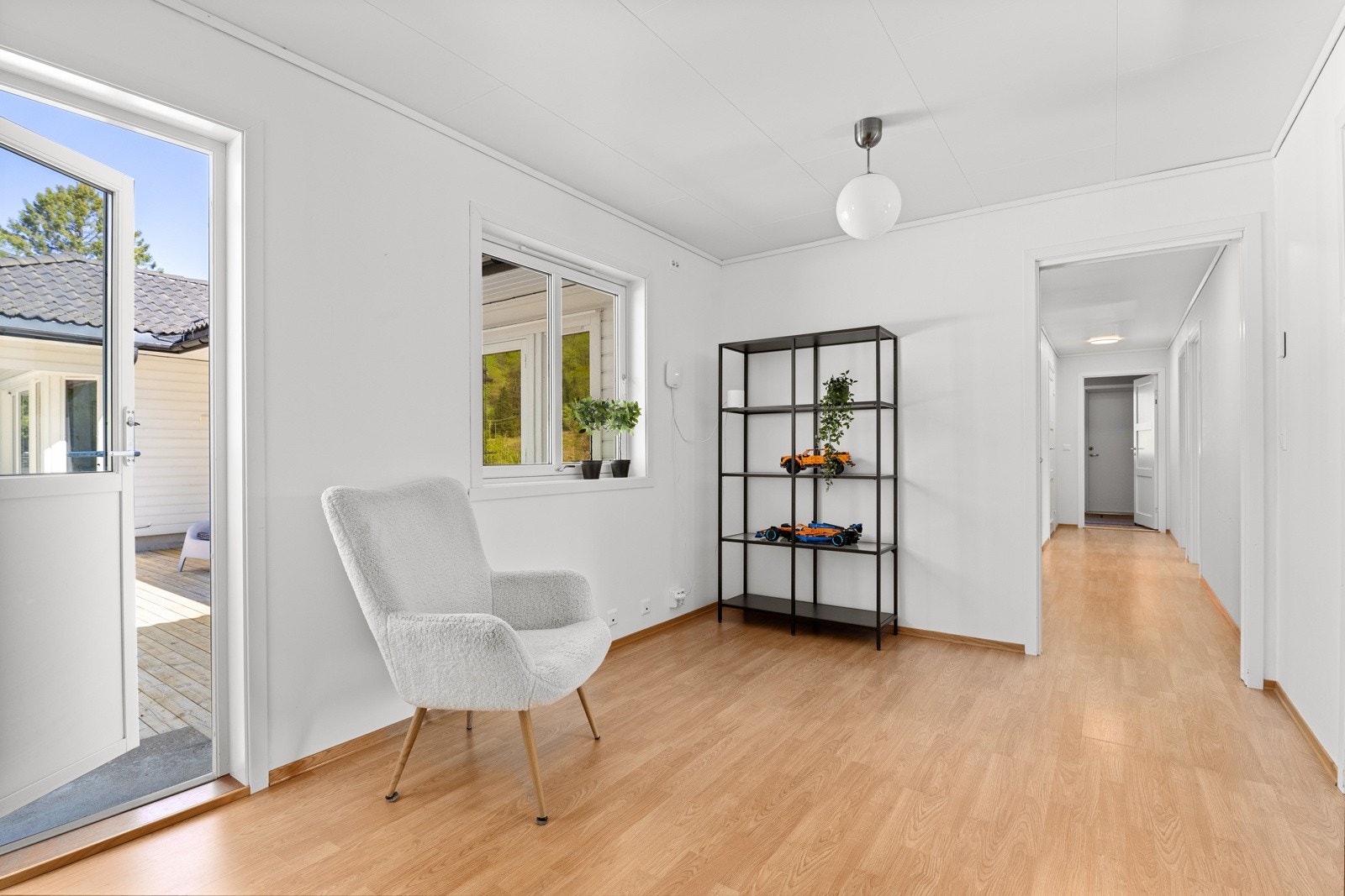 Utgang til veranda. Galleribilde