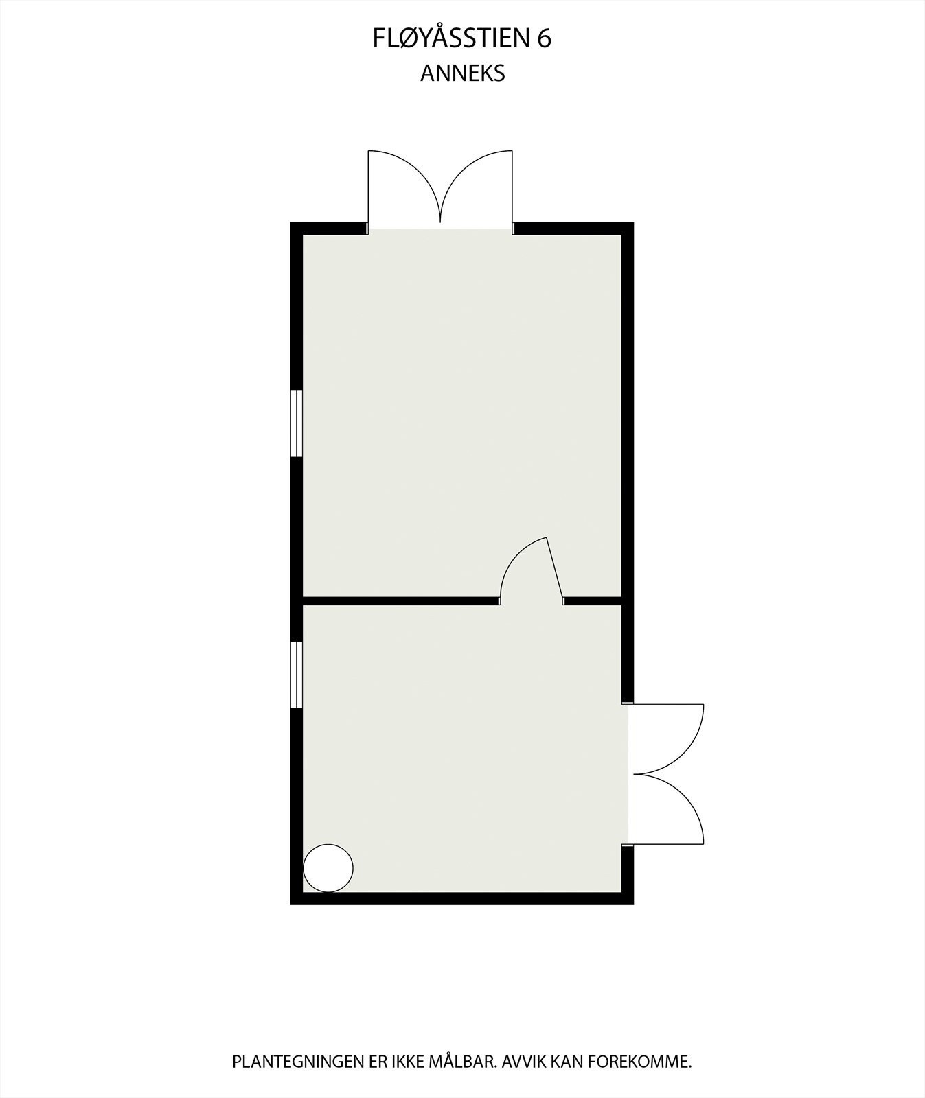 Plantegning av anneks Galleribilde