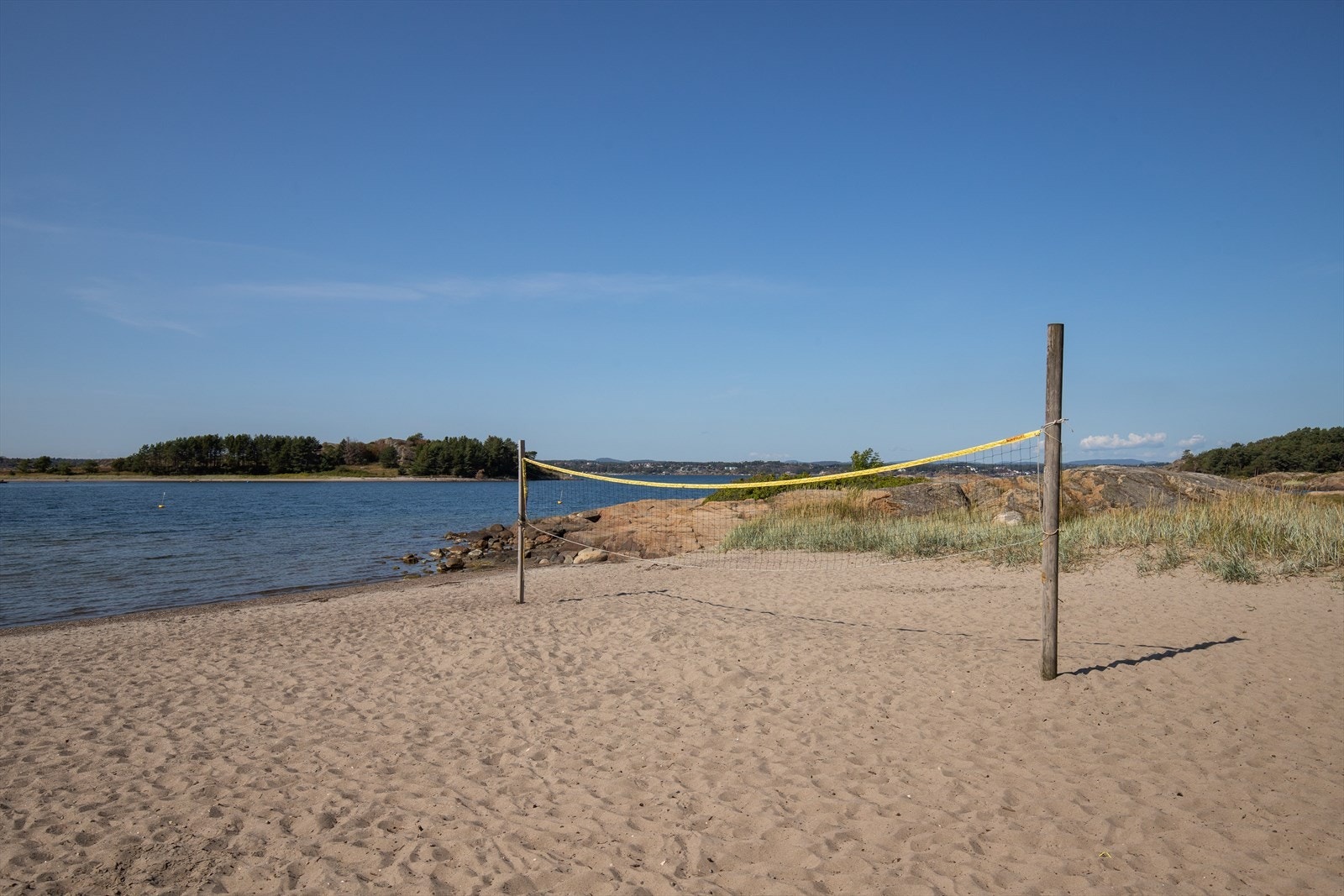 Få minutters gange ned til flotte Langeby. Galleribilde