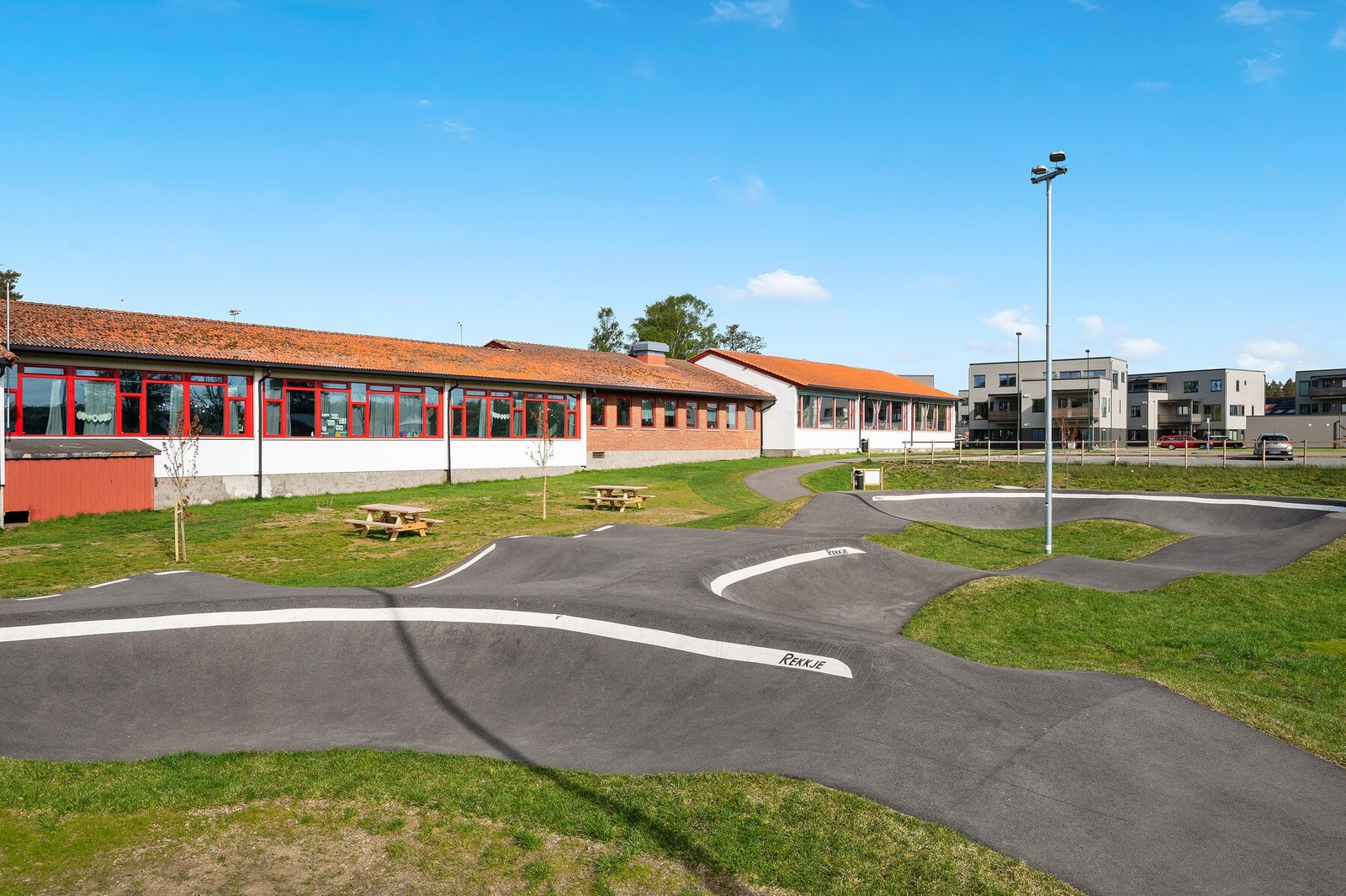 Pumptrack-bane er skikkelig moro allerede fra 3-4 års alderen Galleribilde