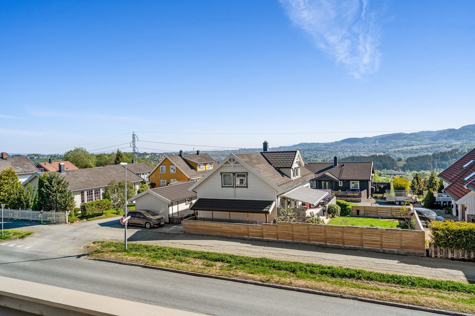 Utsikt over Trondheim by. Galleribilde