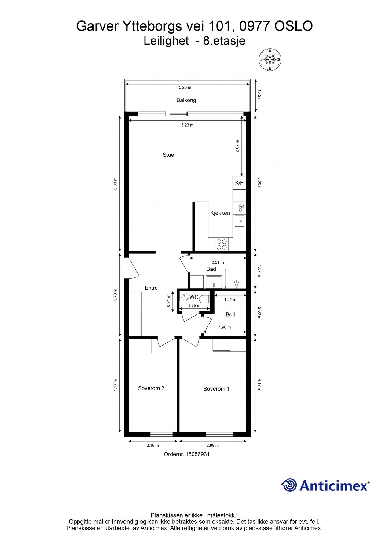 Plantegning. Galleribilde