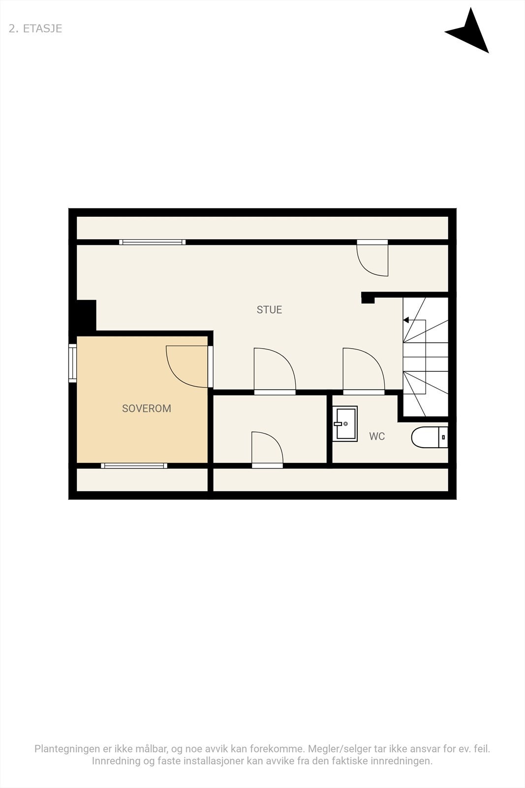 Plantegning 3. etasje. Galleribilde