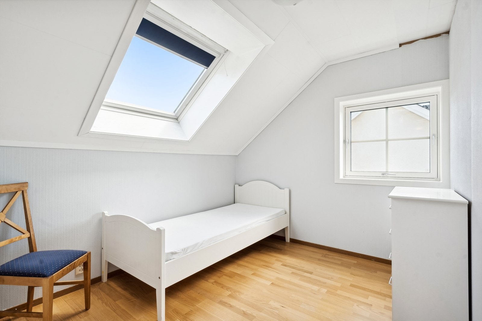 Soverom to ligger på loftsplanet. Galleribilde