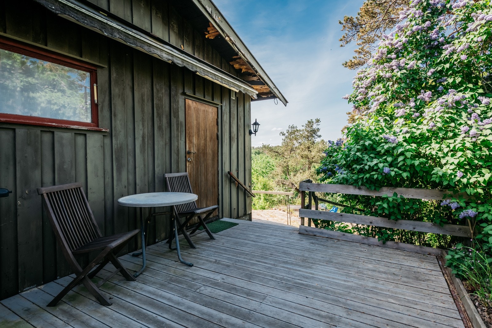 Nok en deilig solvegg / levegg avhengig av tid på døgnet. Galleribilde
