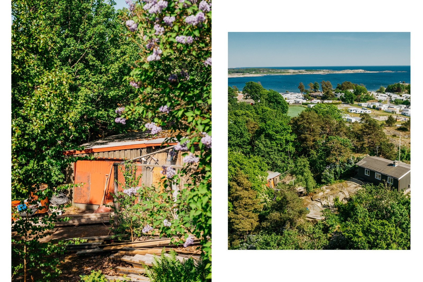 Uthus på eiendommen. Galleribilde