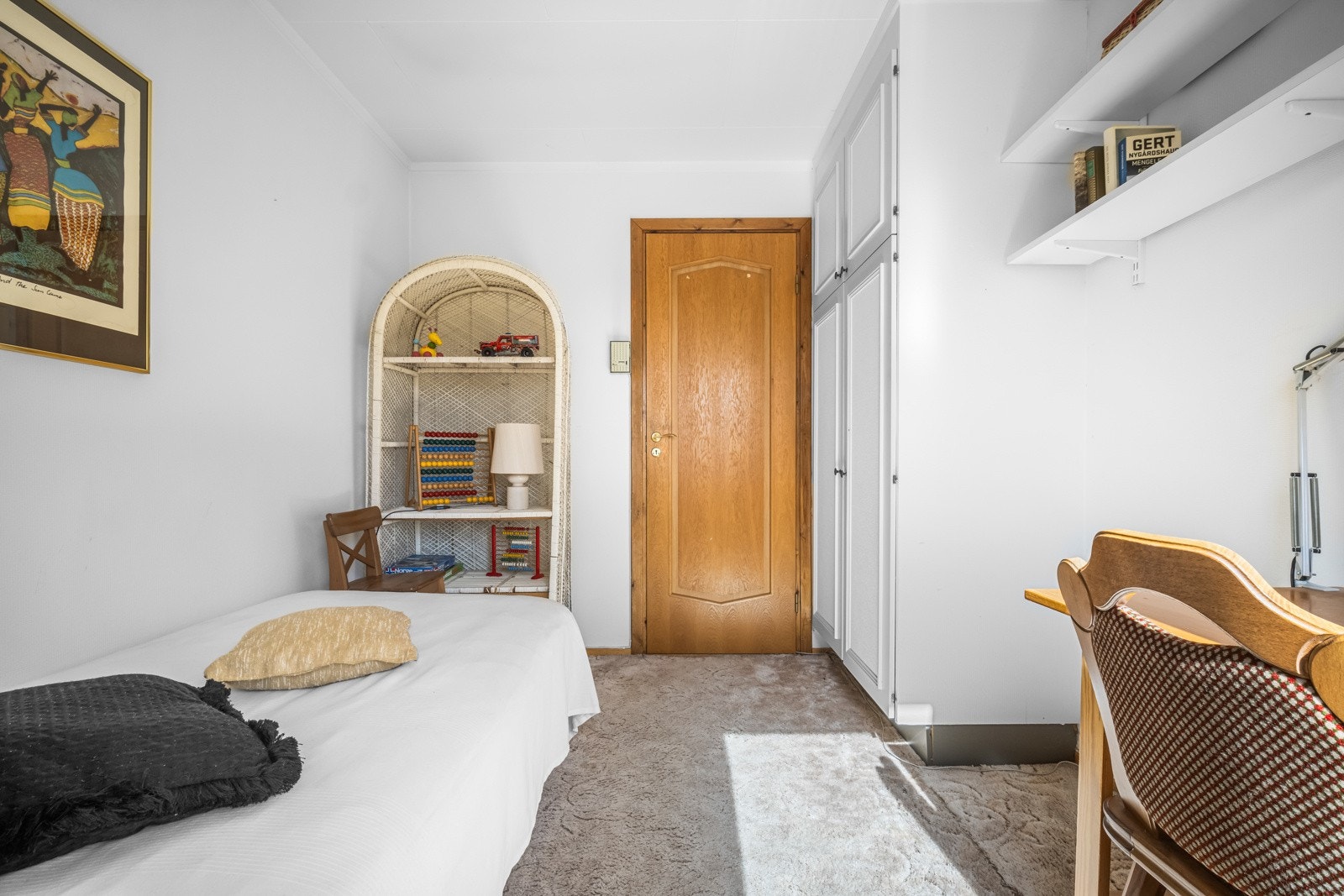 Hele fire soverom gir mange valgmuligheter til familien. Galleribilde