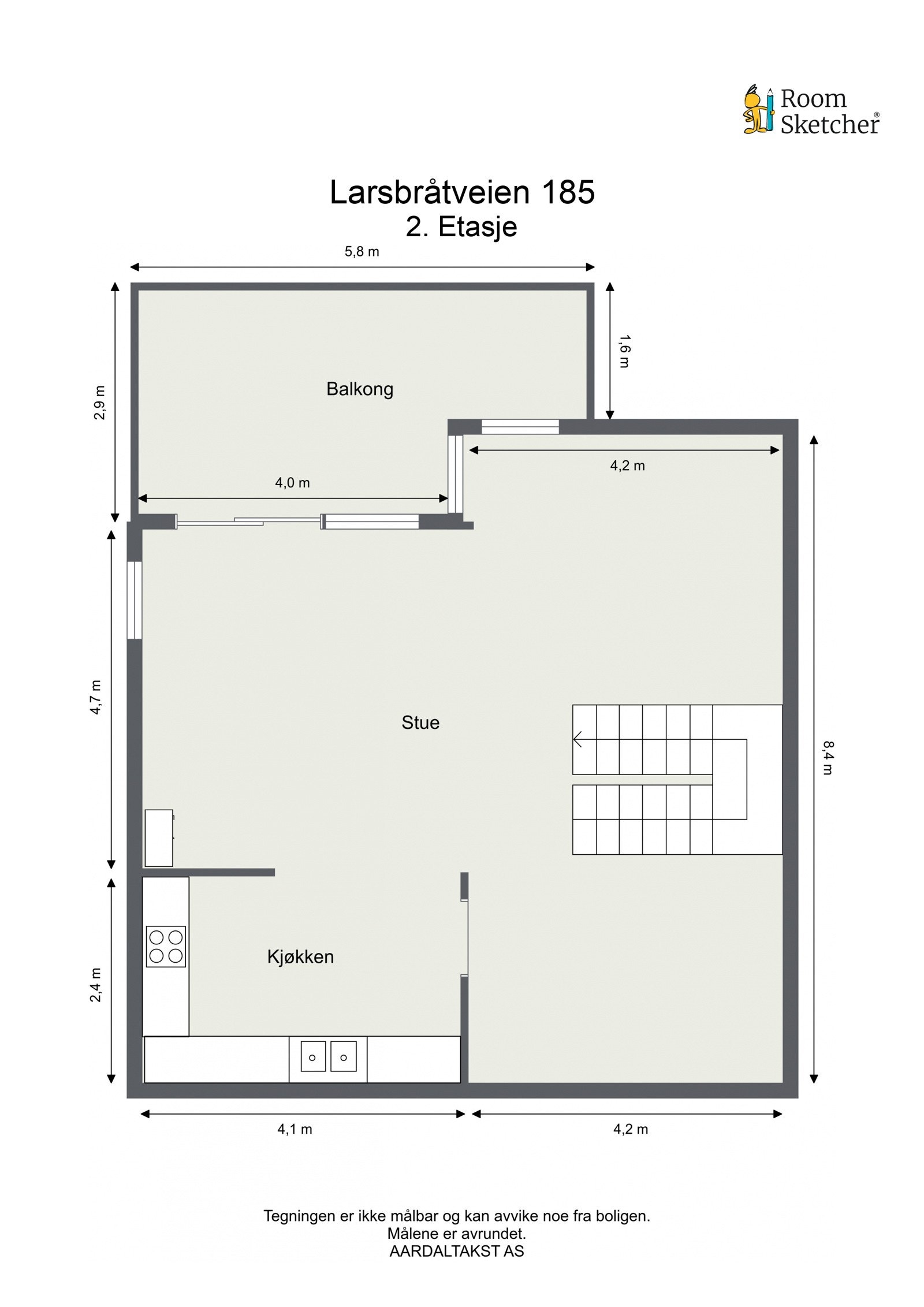Planskisse 2. etasje. Galleribilde