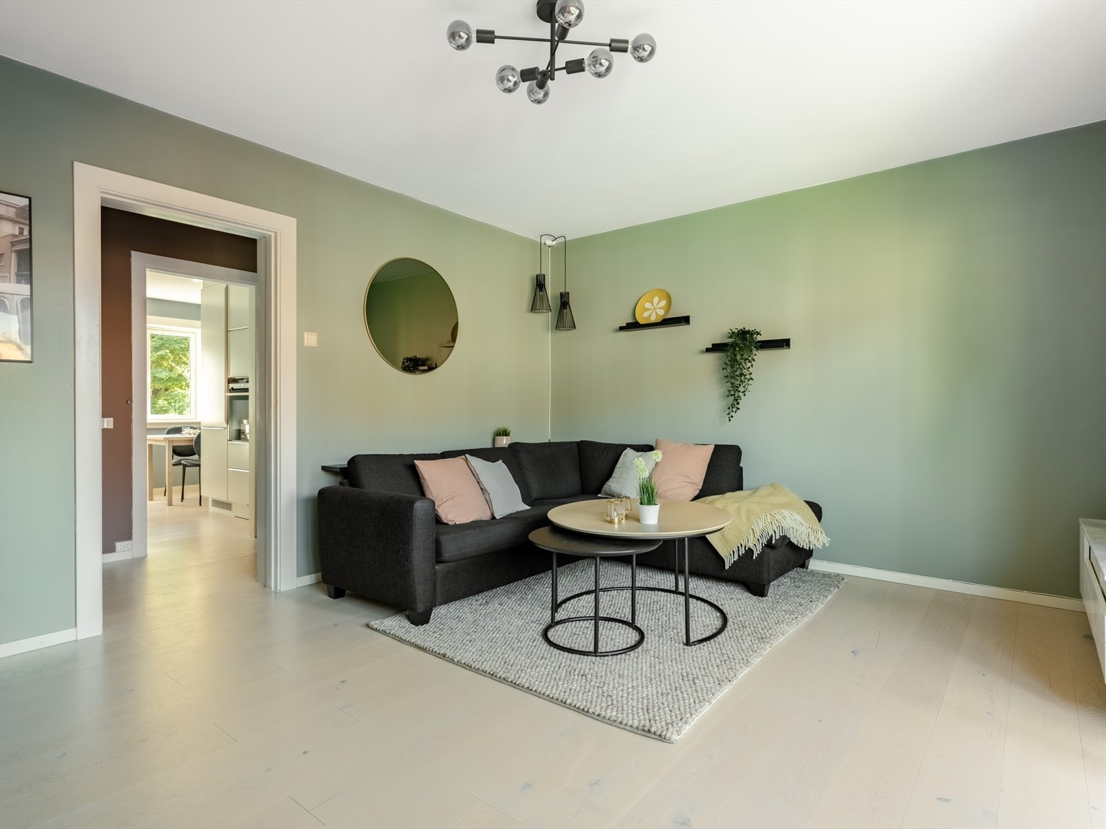 Flere gode muligheter når det gjelder møblering. Galleribilde