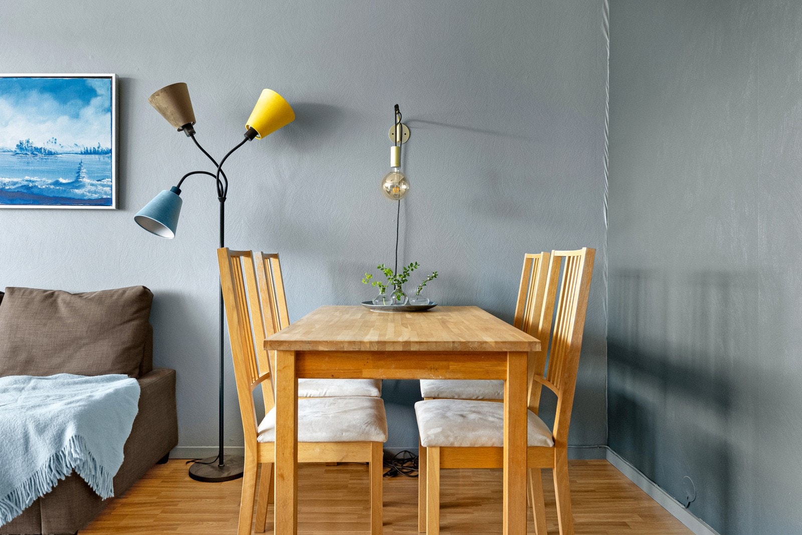 Leiligheten ble malt i 2019. Galleribilde