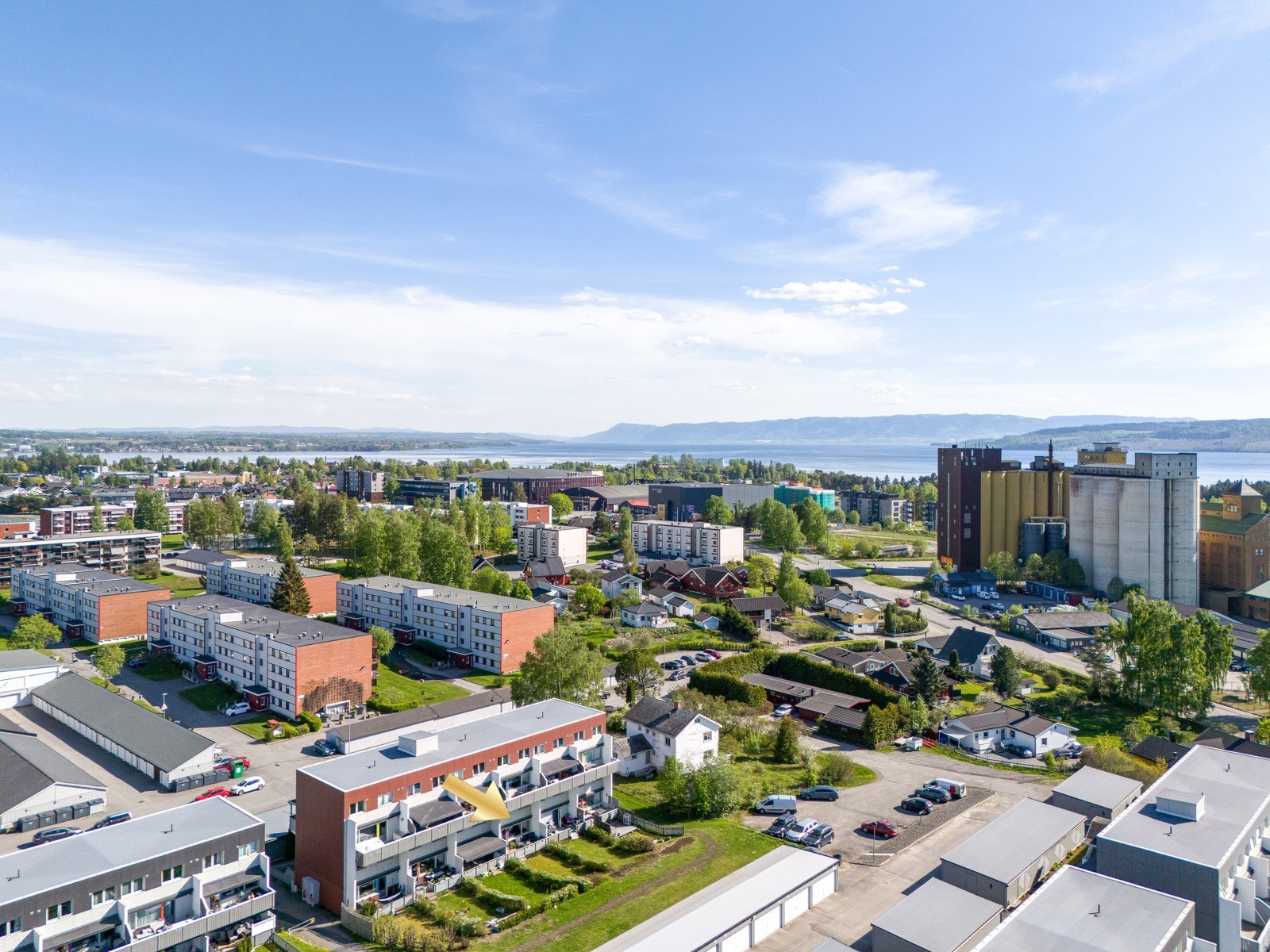 Dronefoto Galleribilde