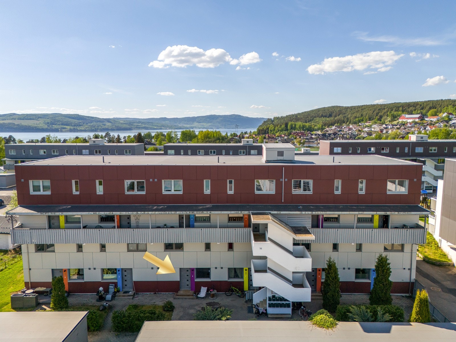 Dronefoto Galleribilde