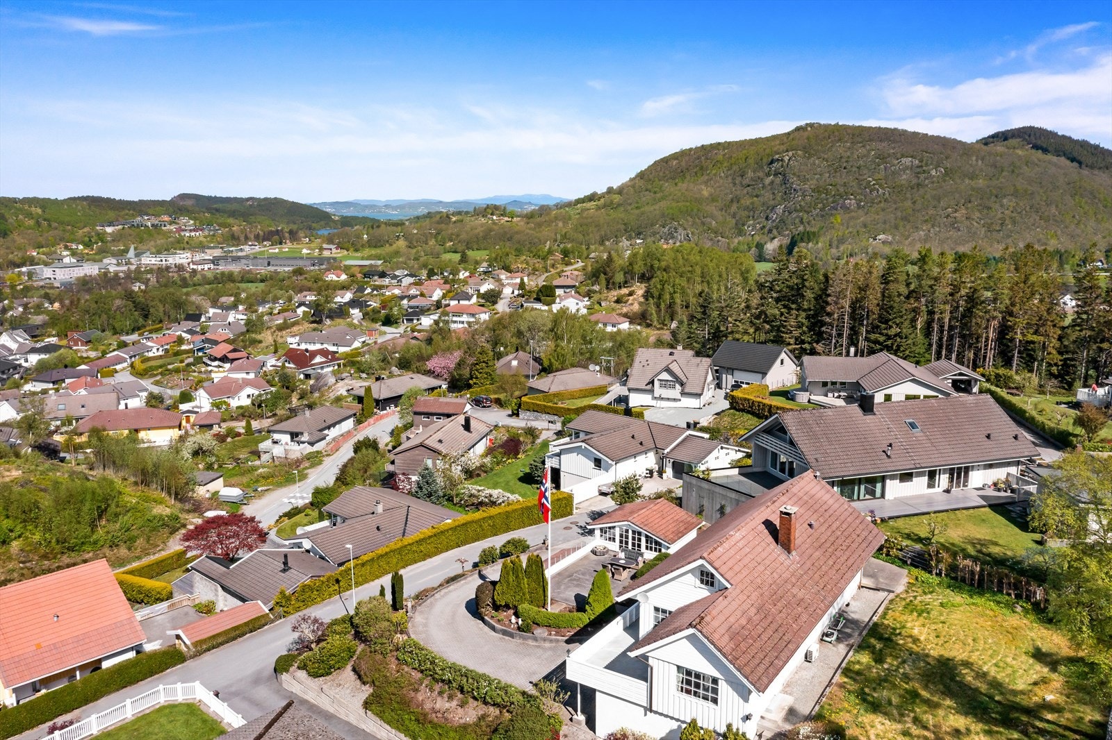 Er man glad i skog og mark så er det fine turområder like utenfør døren, alternativt kan man bestige fjelltopper som ligger på rekke og rad her i Ryfylke. Galleribilde