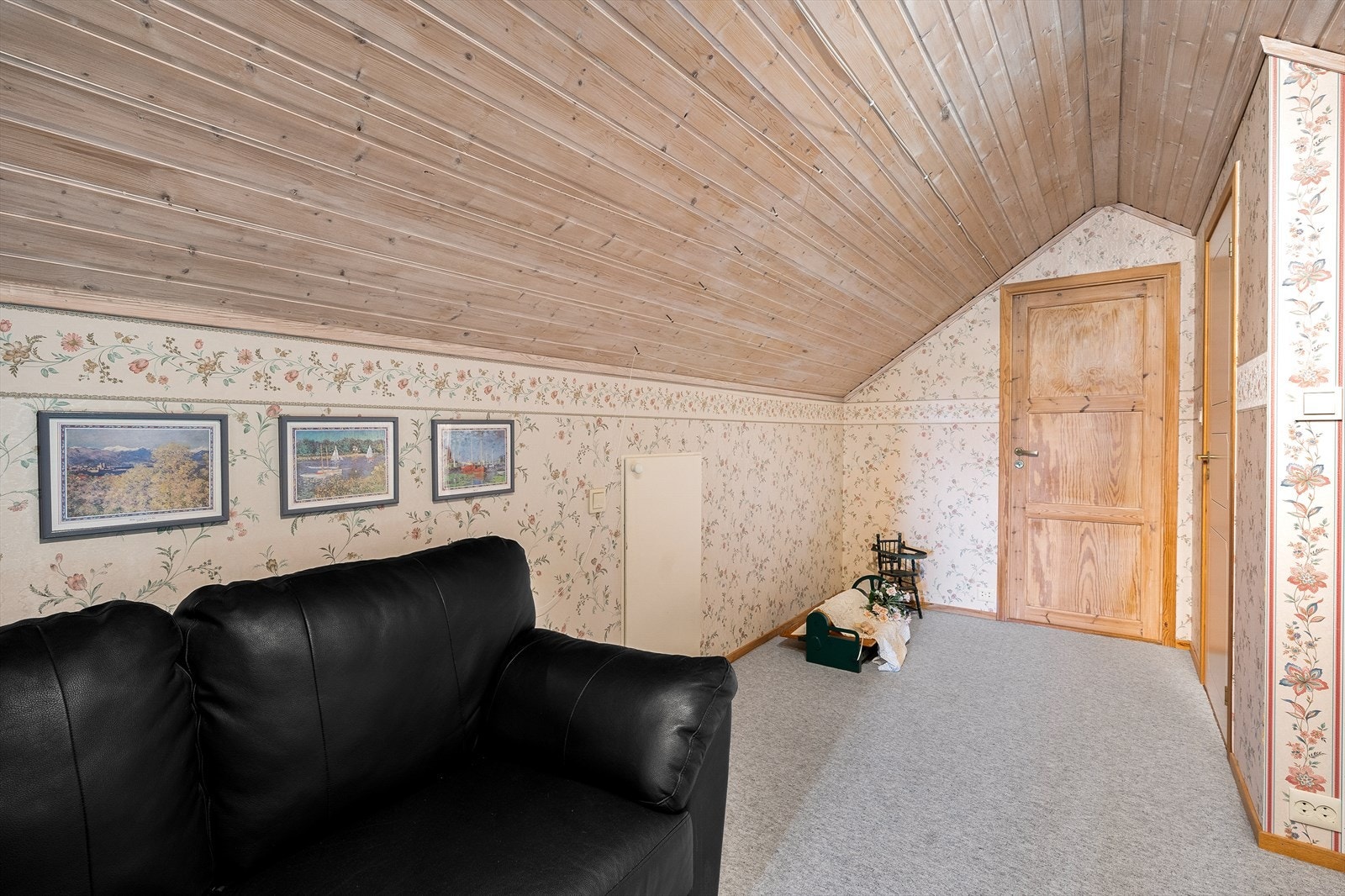 Mellomgang loft med mulighet for en sofrakrok Galleribilde