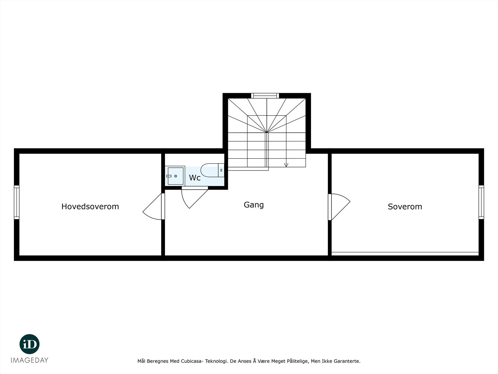 Plantegning loft. Galleribilde
