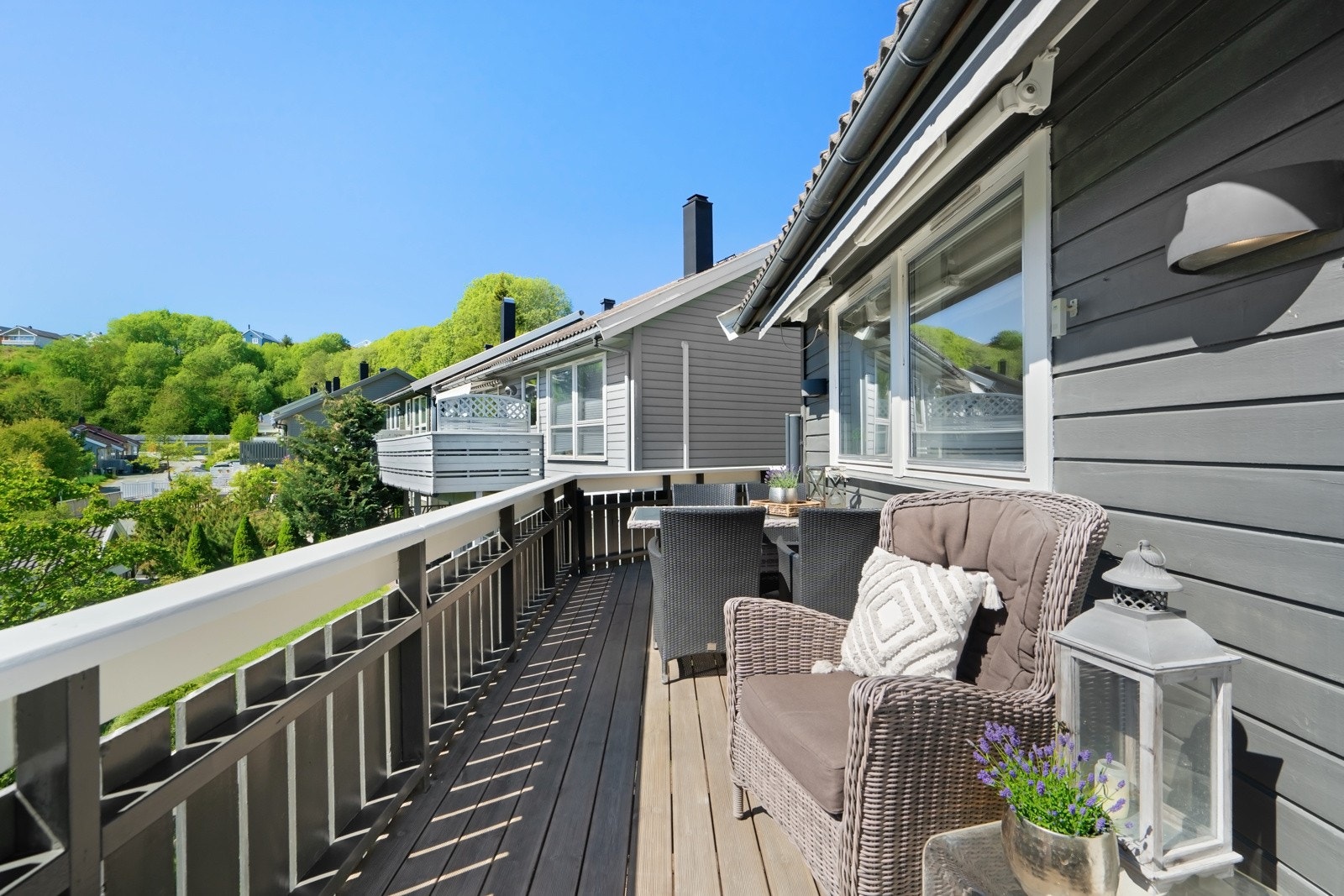 Her kan man nyte vakre sommerdager! Galleribilde