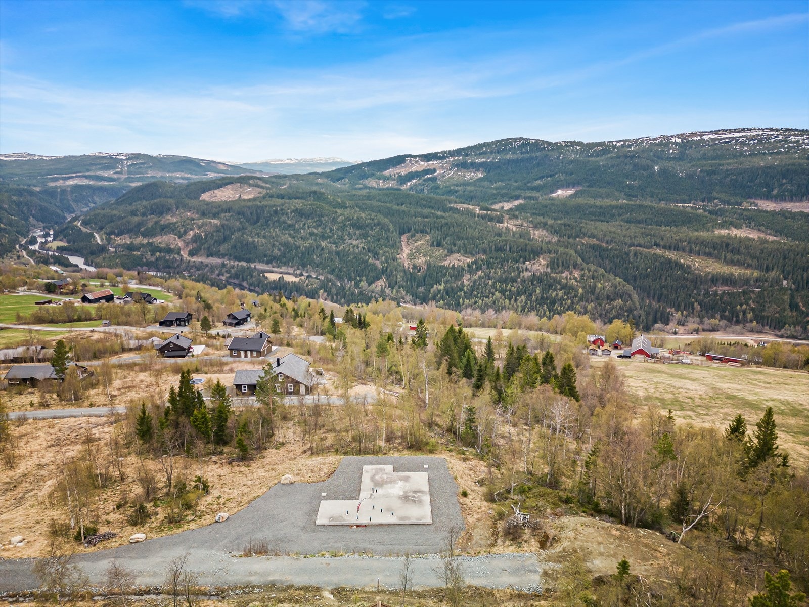 Tomten har en av de bedre plasseringene i feltet Galleribilde