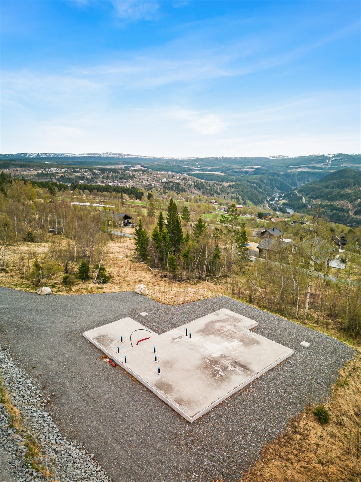 Tomten er 937 kvm Galleribilde